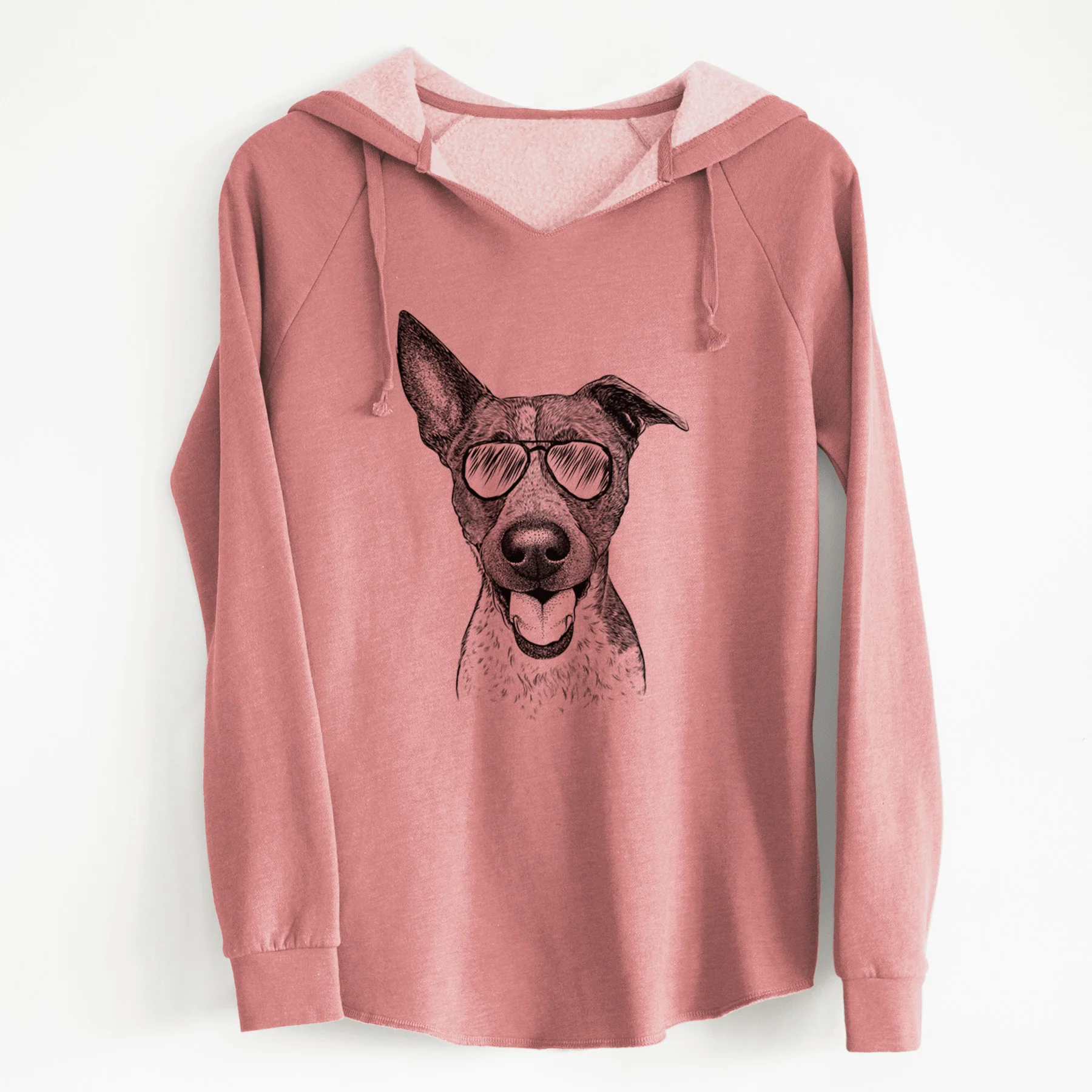 Aviator Amigo the Heeler Mix - Cali Wave Hooded Sweatshirt - Image 5