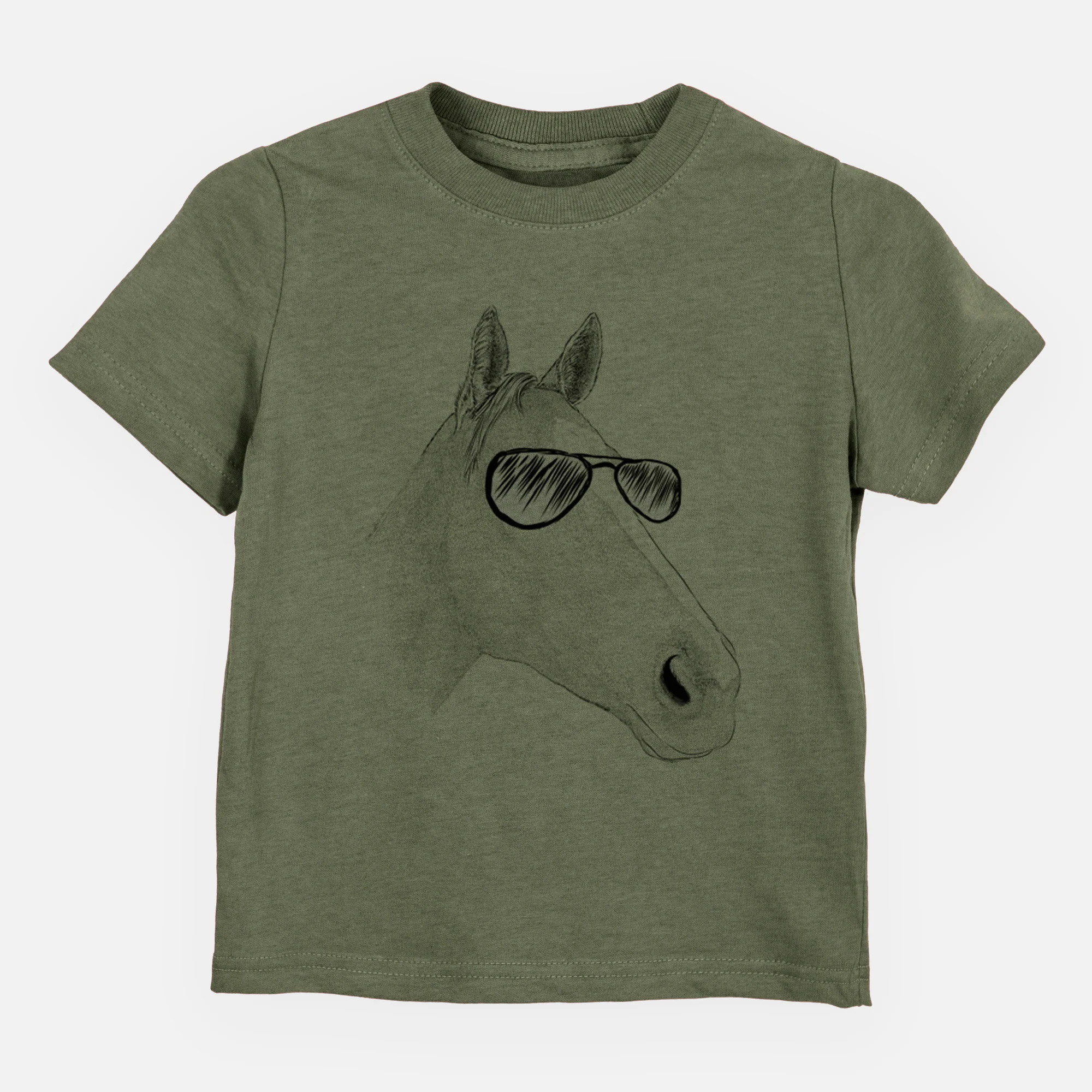 Aviator Westley the Horse - Kids/Youth/Toddler Shirt - Image 5