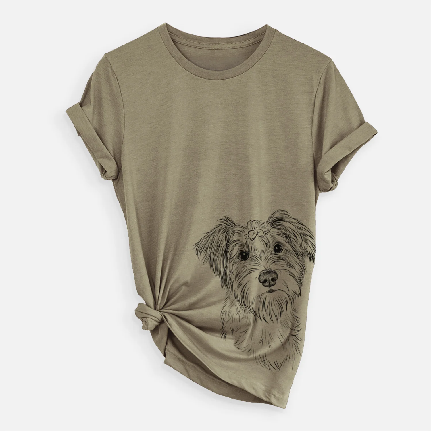 Bare Birdee the Schnauzer Mix - Unisex Crewneck - Image 11