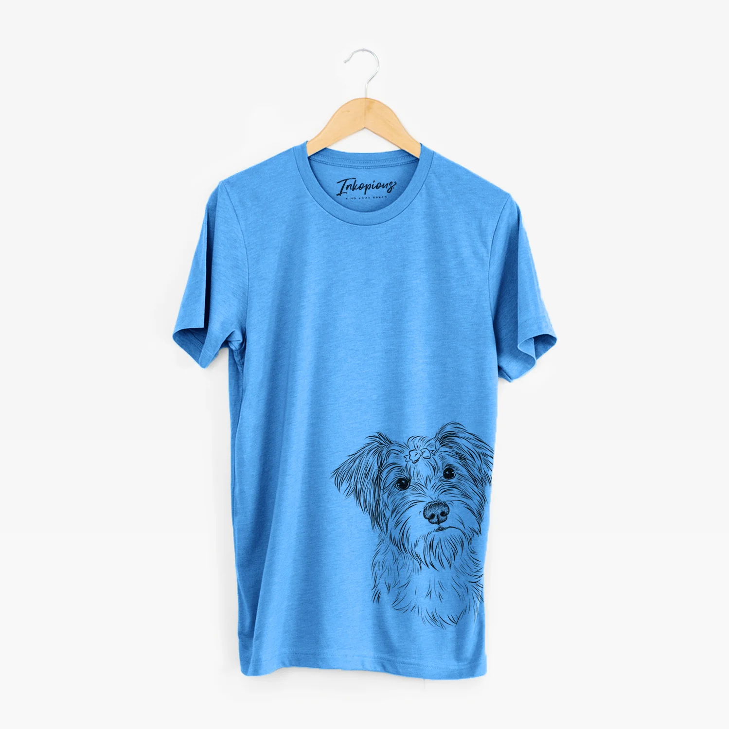 Bare Birdee the Schnauzer Mix - Unisex Crewneck - Image 12
