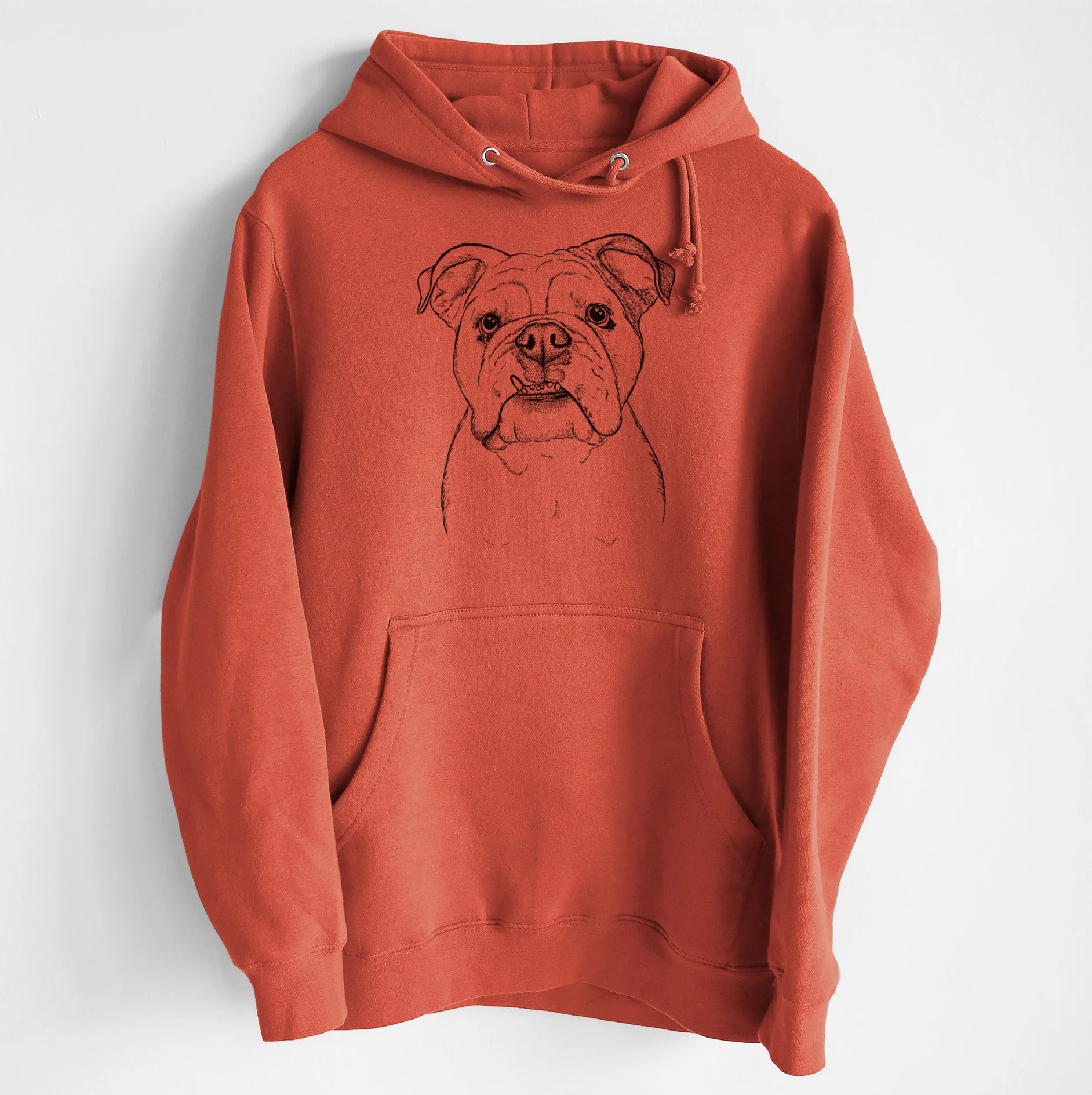 Dazy the English Bulldog- Heavyweight Fleece Hoodie