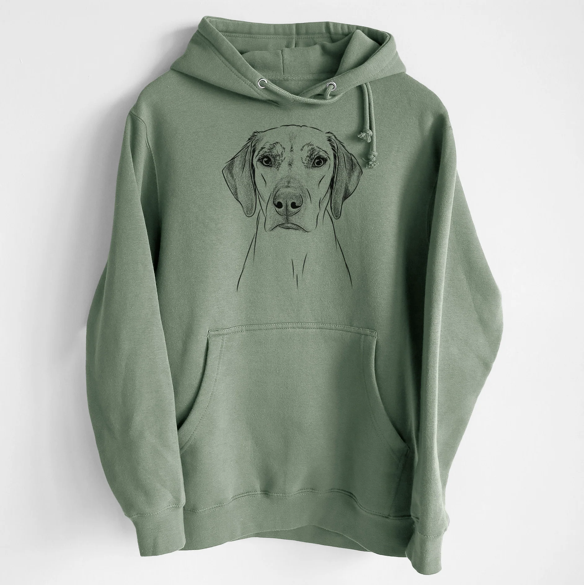 Jenga the Rhodesian Ridgeback- Heavyweight Fleece Hoodie - Image 7