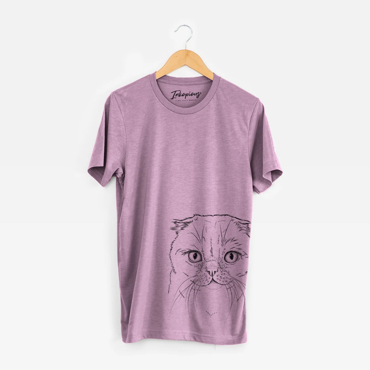Bare Lina the Exotic Fold Cat - Unisex Crewneck - Image 16