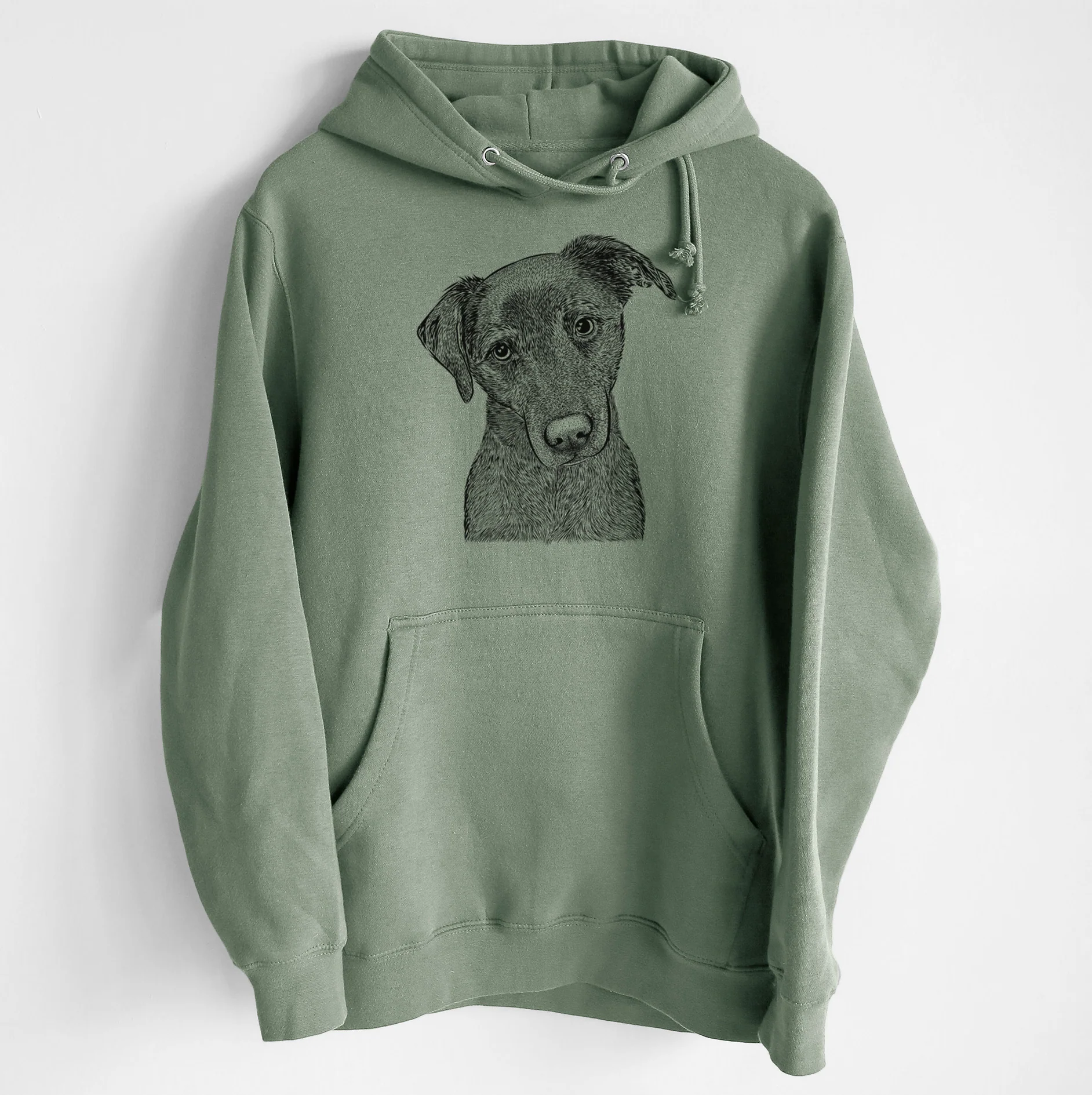 Sadie the Whipador- Heavyweight Fleece Hoodie - Image 7