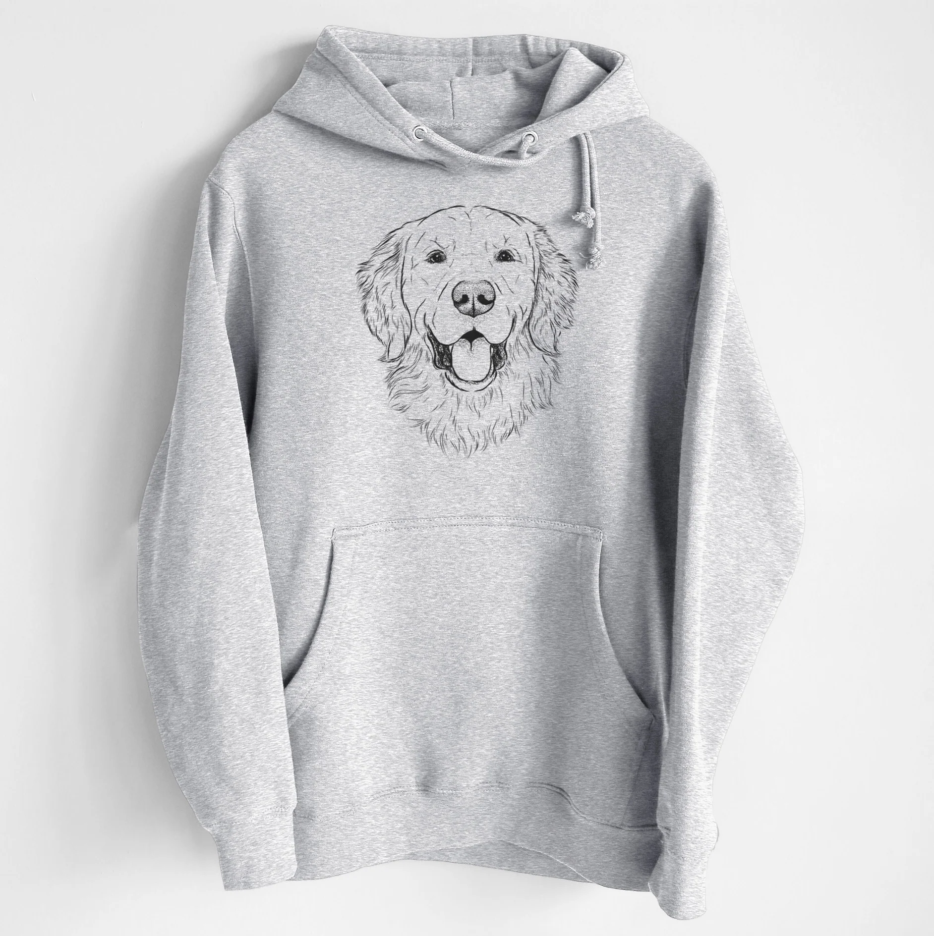 Sam the Golden Retriever- Heavyweight Fleece Hoodie - Image 6