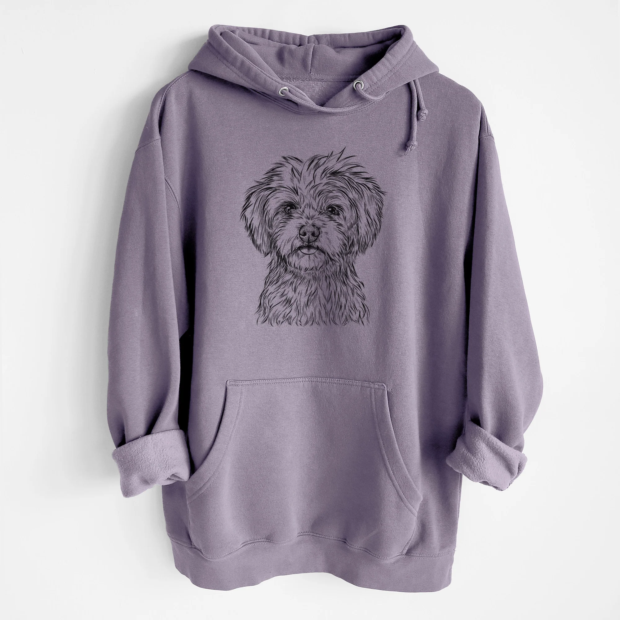 Sammy the Shorkie- Heavyweight Fleece Hoodie - Image 8