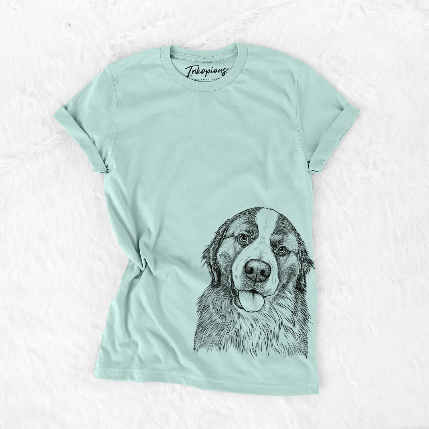 Bare Walter the Bernese Mountain Dog Mix - Unisex Crewneck - Image 13