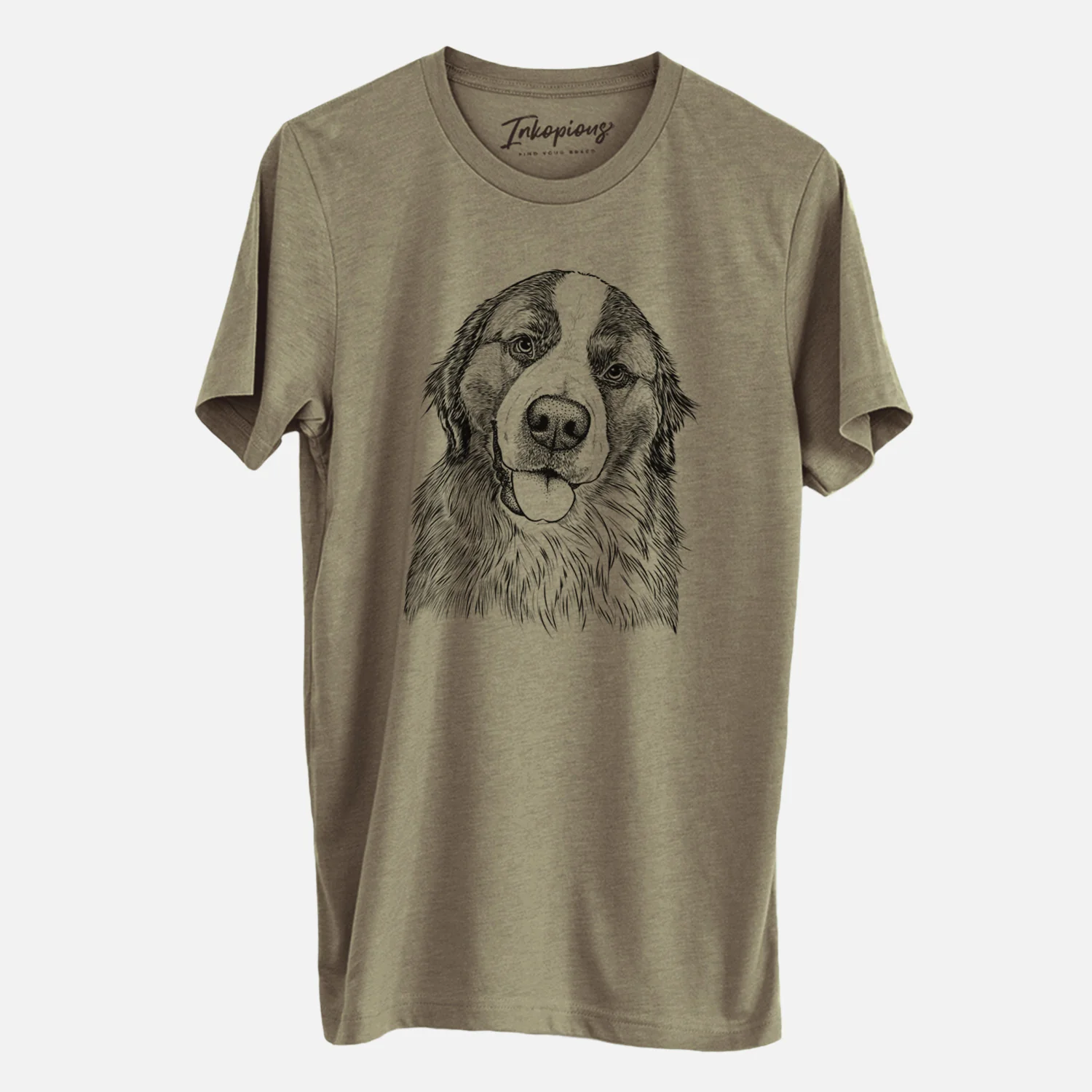 Bare Walter the Bernese Mountain Dog Mix - Unisex Crewneck - Image 3