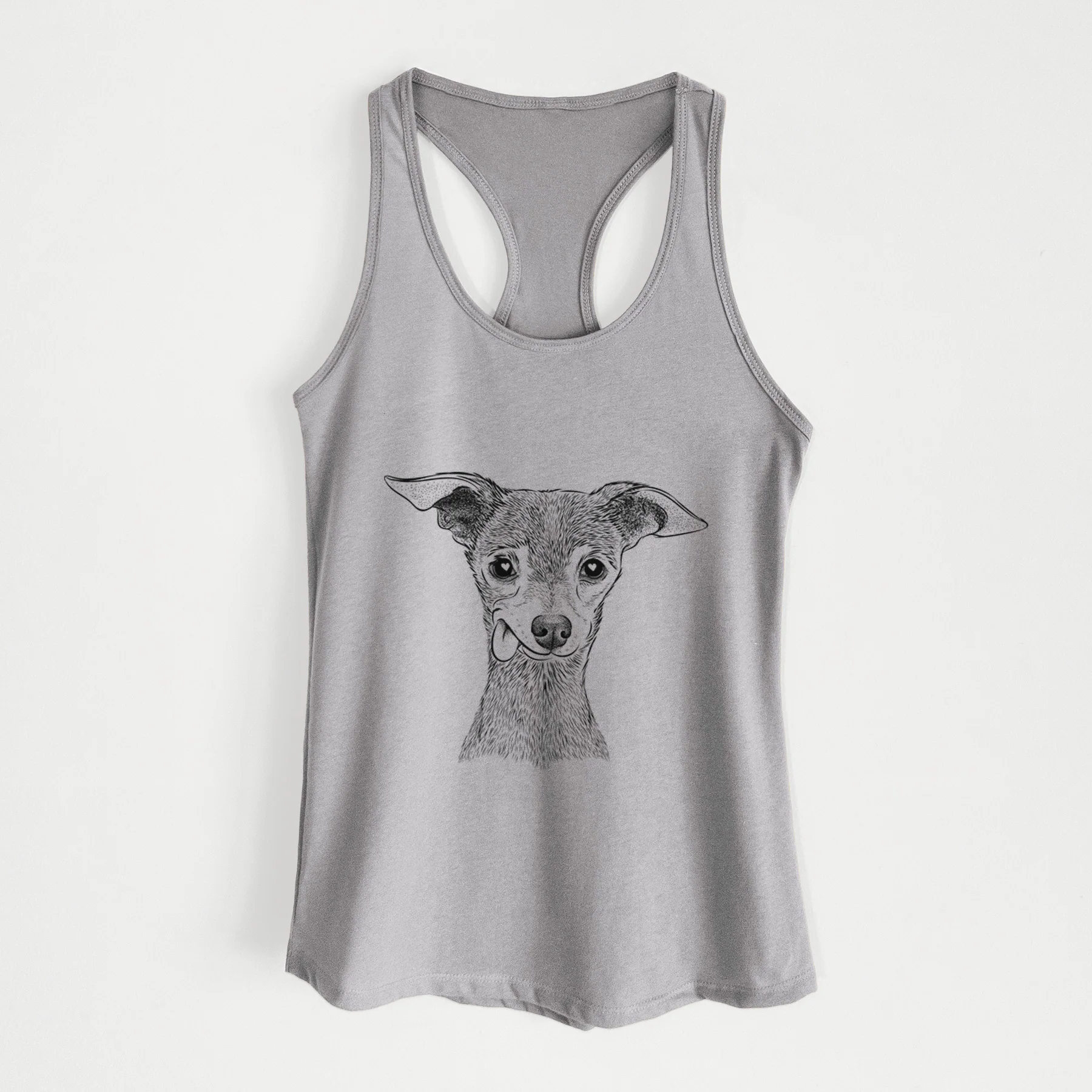 Bebe the Chihuahua - Women's Racerback Tanktop - Image 5