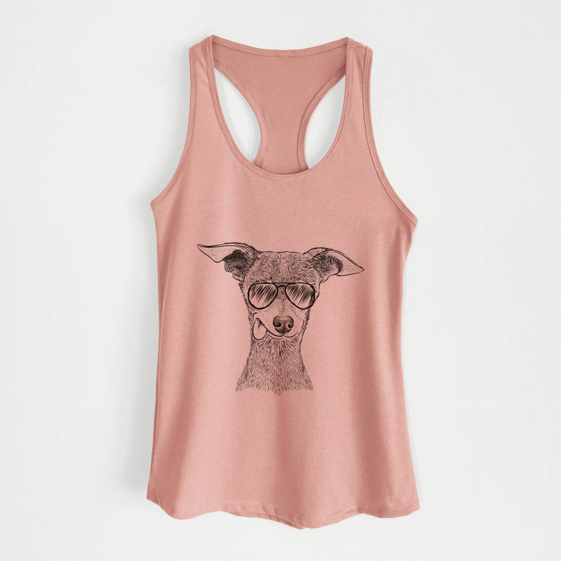 Bebe the Chihuahua - Women's Racerback Tanktop - Image 8