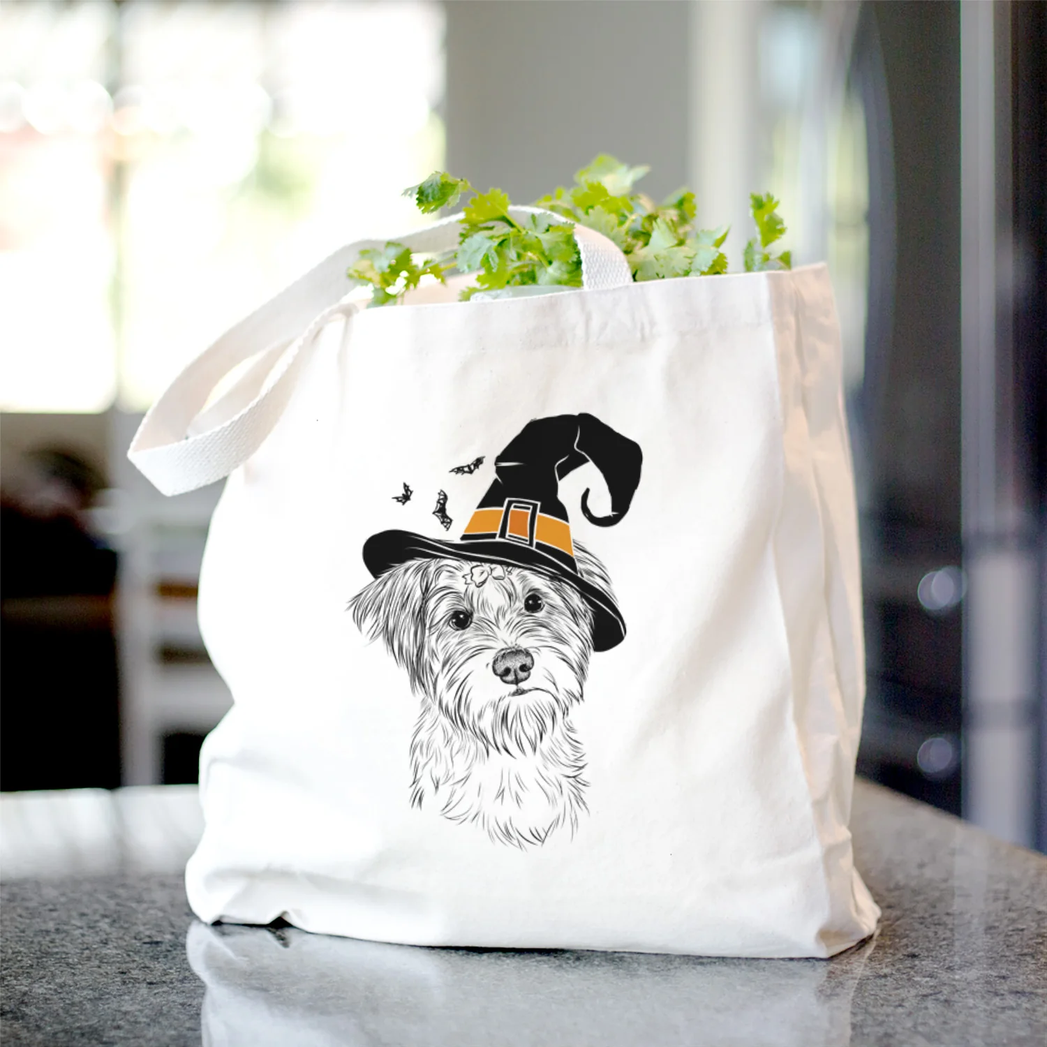 Birdee the Schnauzer Mix - Tote Bag - Image 7
