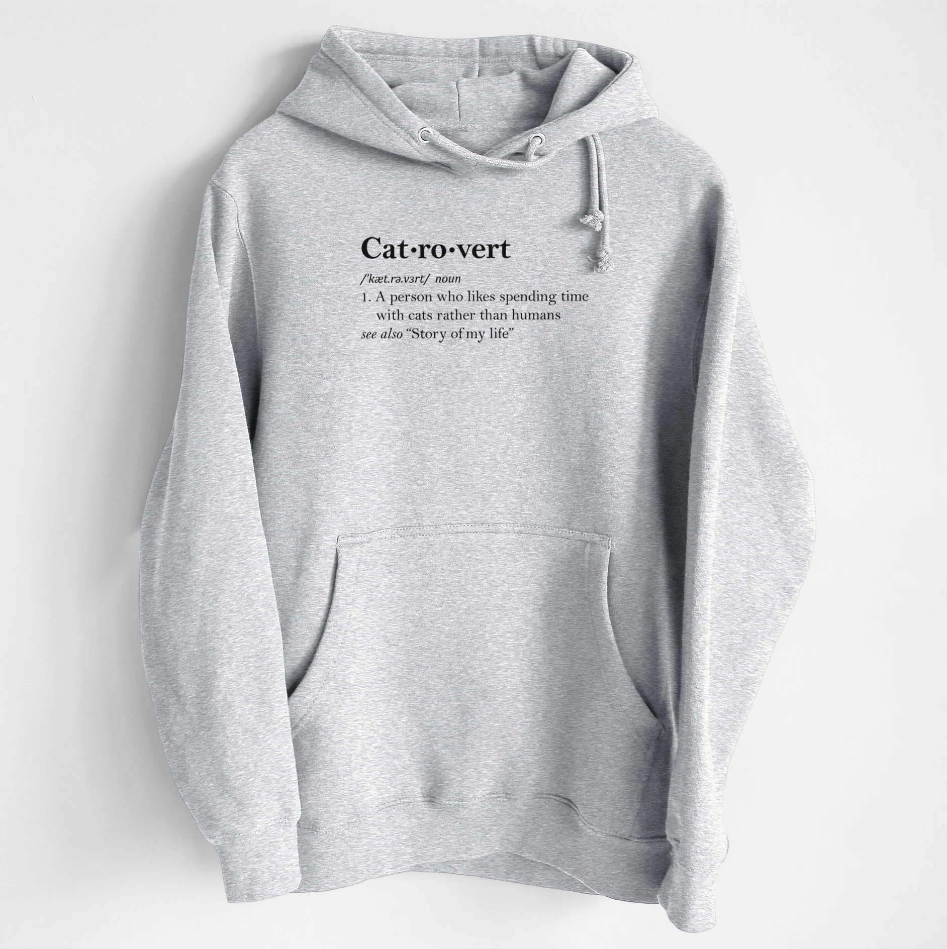 Catrovert Definition - Heavyweight Fleece Hoodie - Image 6