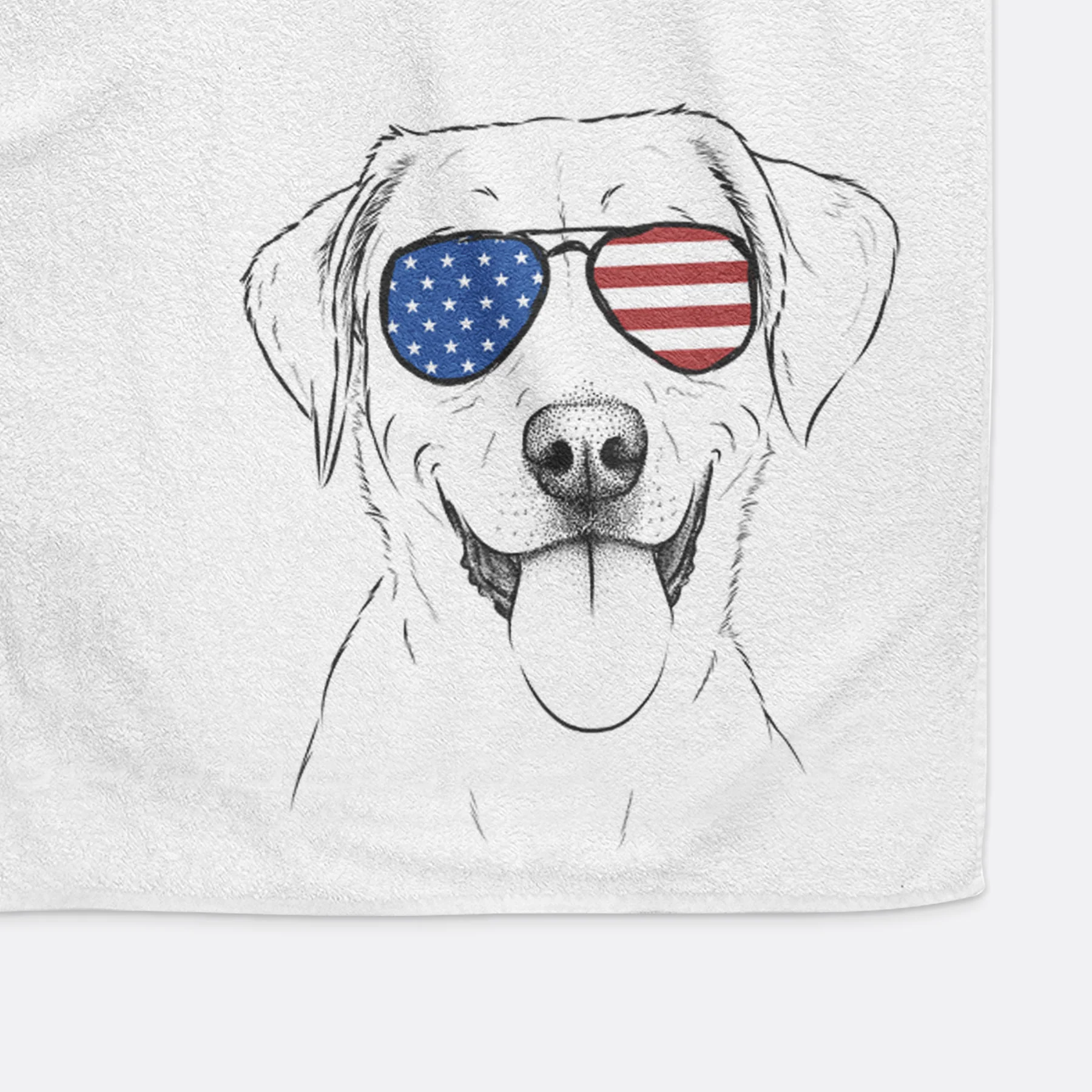 Daisy the Labrador Retriever Decorative Hand Towel - Image 13