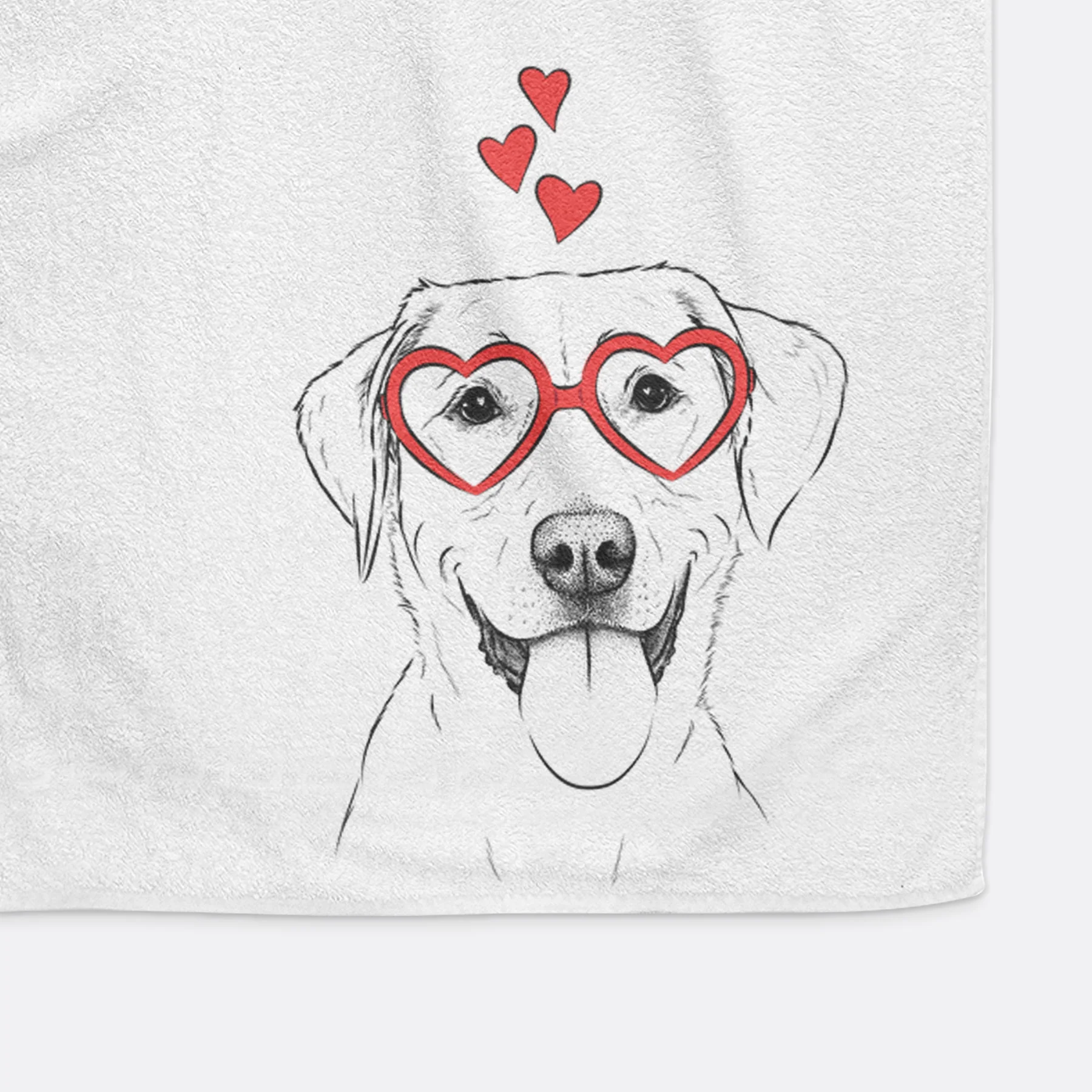 Daisy the Labrador Retriever Decorative Hand Towel - Image 6