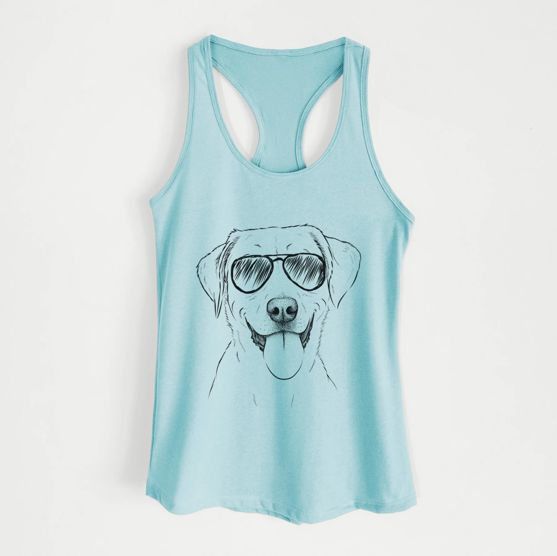 Daisy the Labrador Retriever - Women's Racerback Tanktop - Image 7