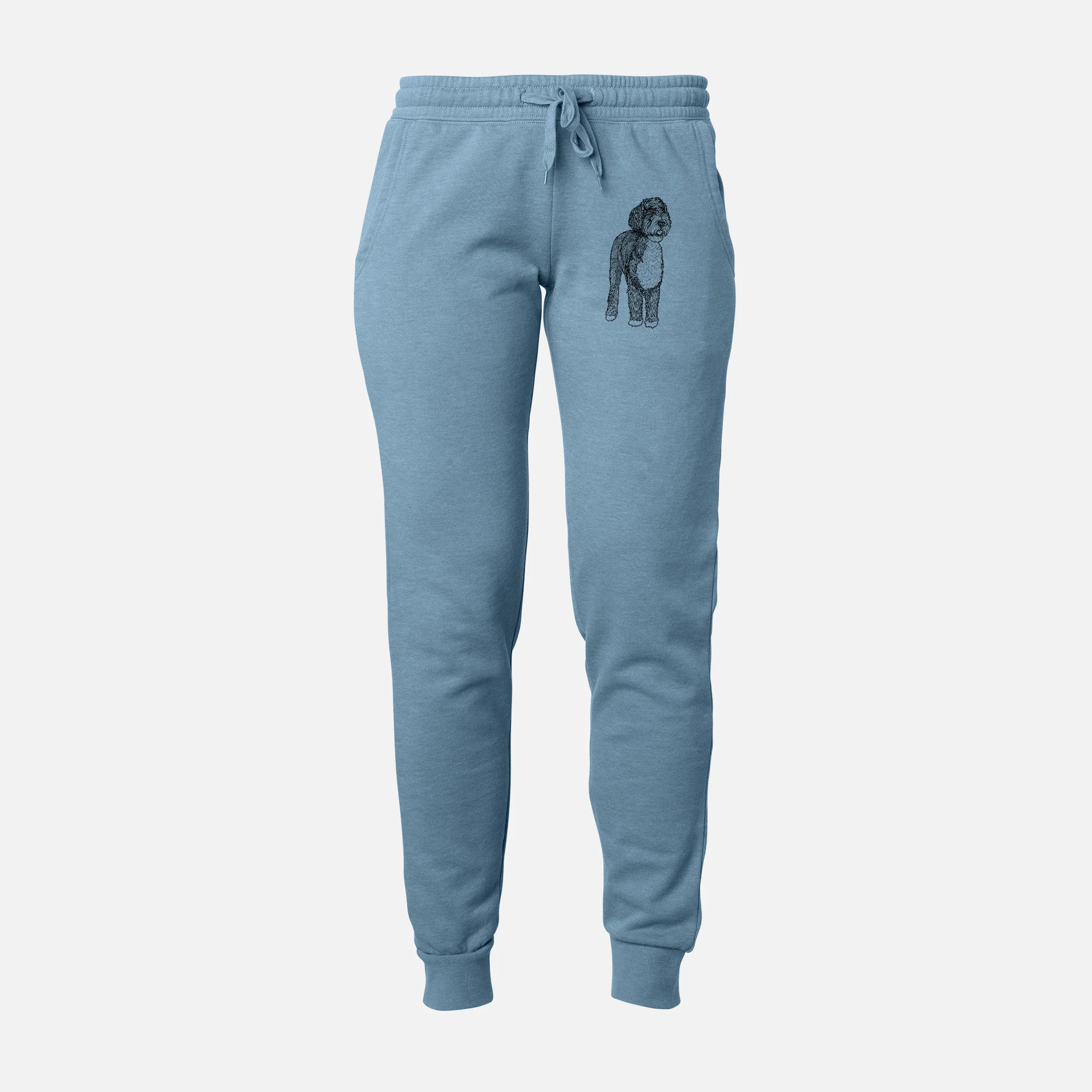 Doodled Finn the Bernedoodle - Women's Cali Wave Joggers - Image 8