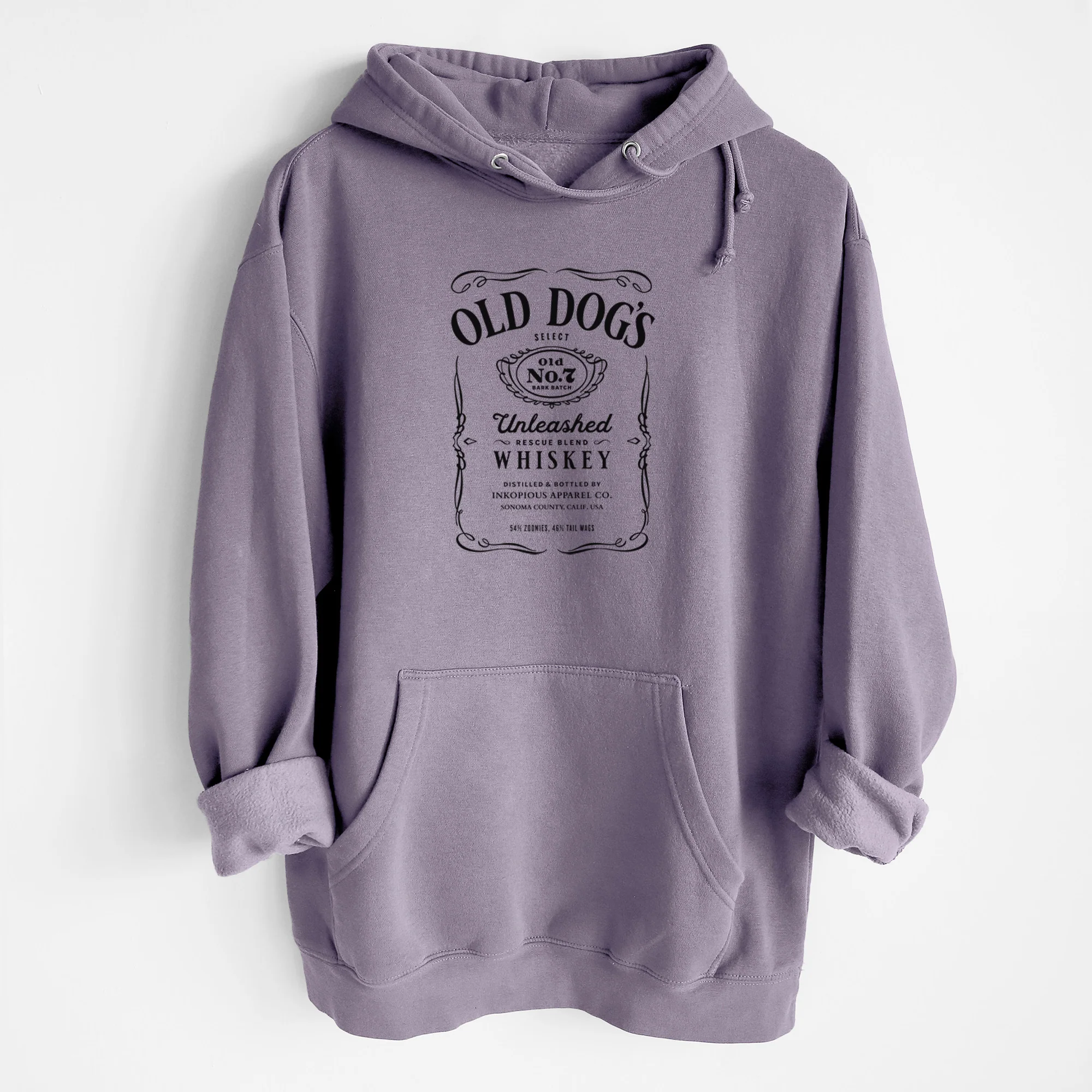 Old Dog’s No. 7 – Unleashed Whiskey - Heavyweight Fleece Hoodie