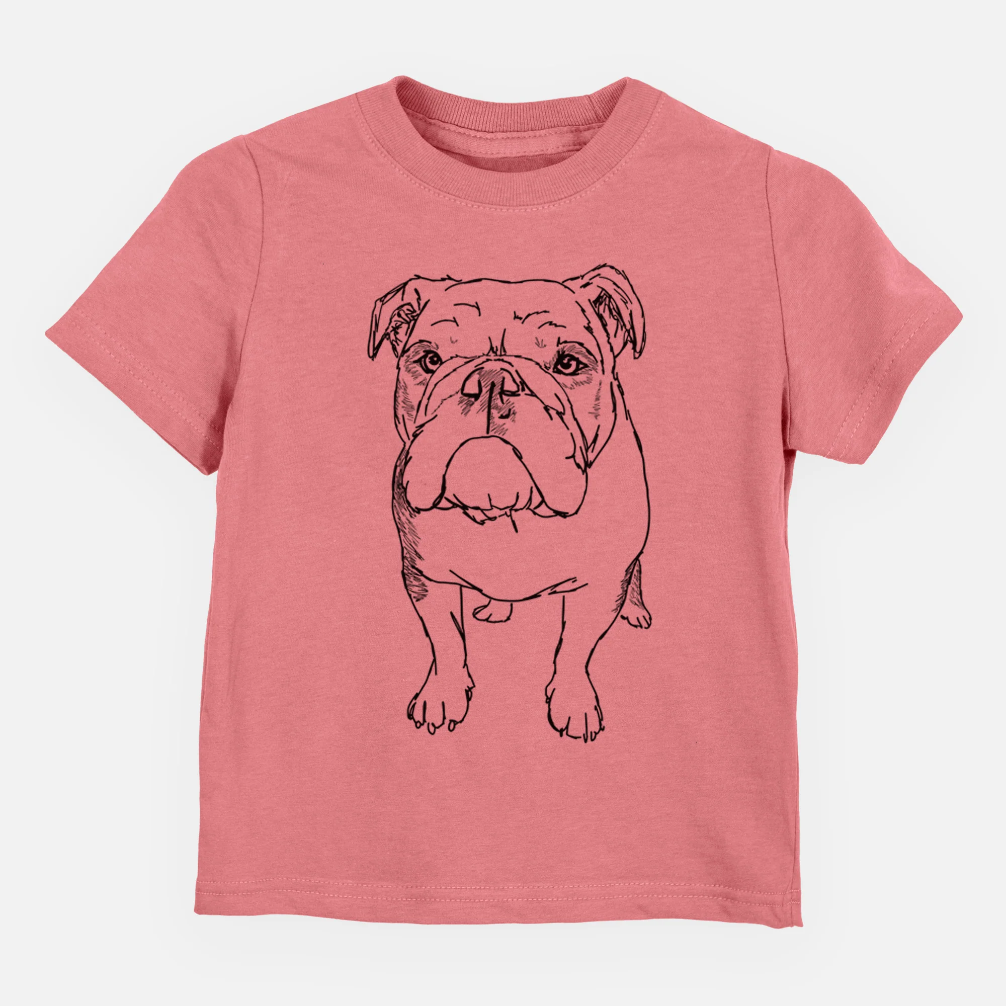 Doodled Henry the English Bulldog - Kids/Youth/Toddler Shirt - Image 6