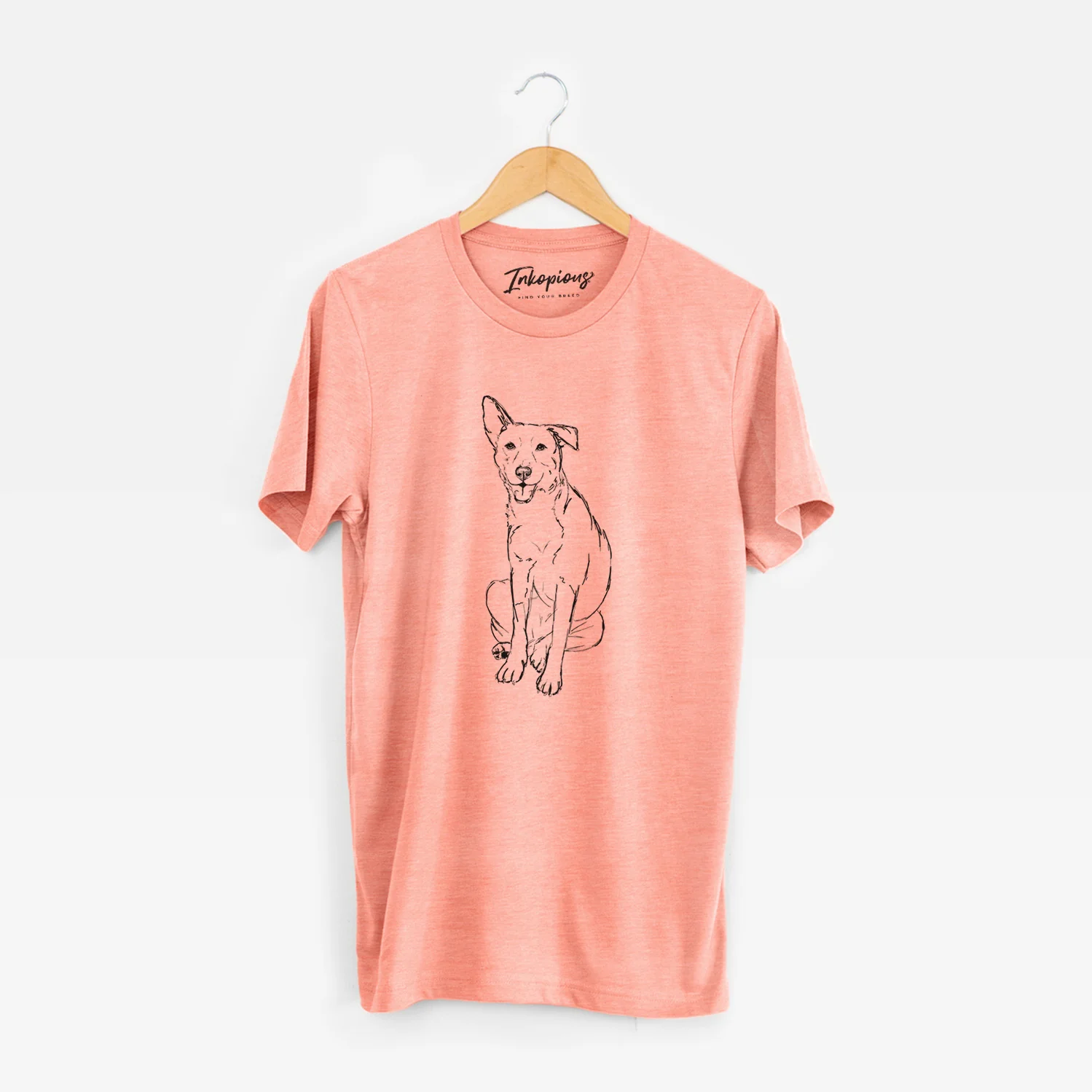Doodled Mendel the Mixed Breed - Unisex Crewneck - Image 5