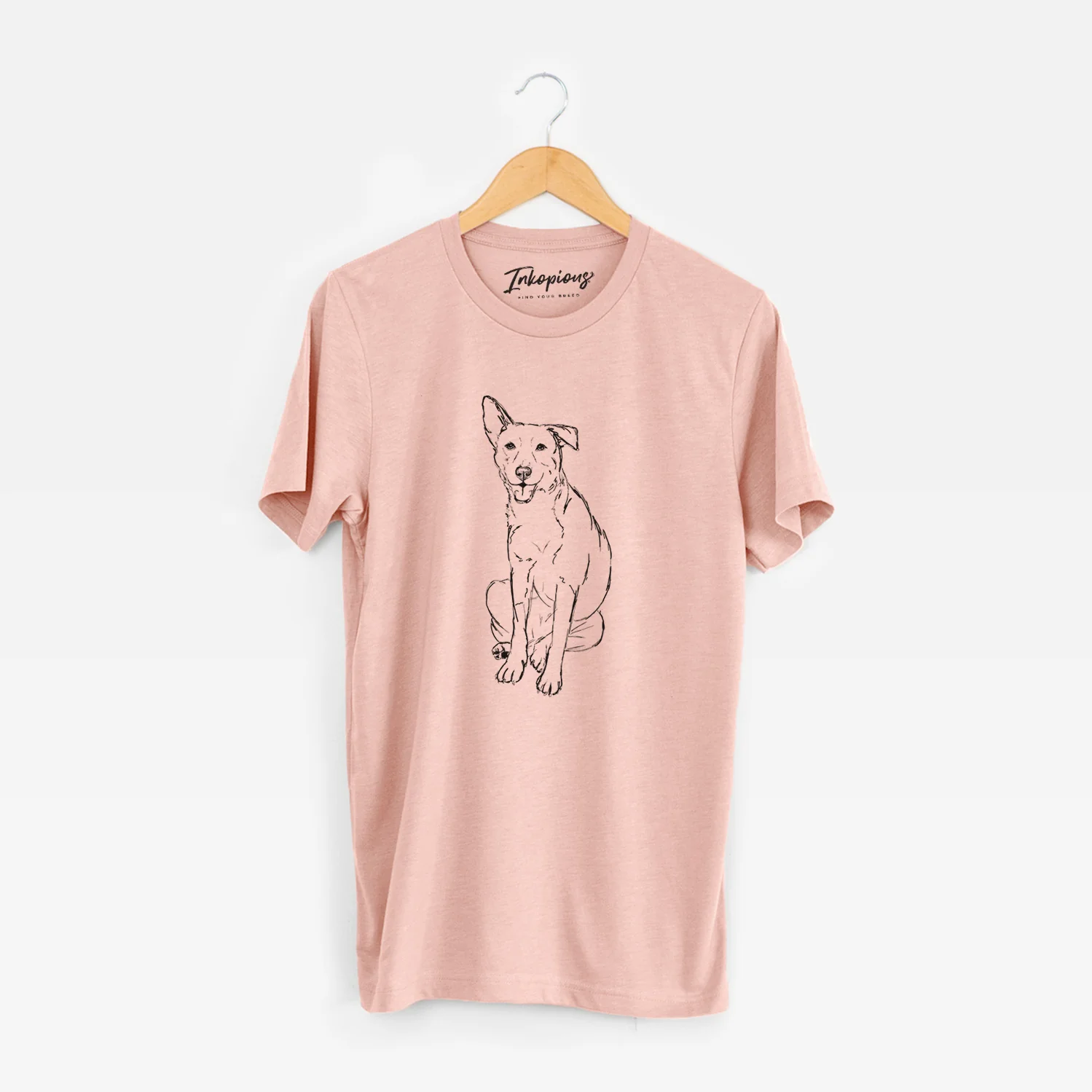 Doodled Mendel the Mixed Breed - Unisex Crewneck - Image 8