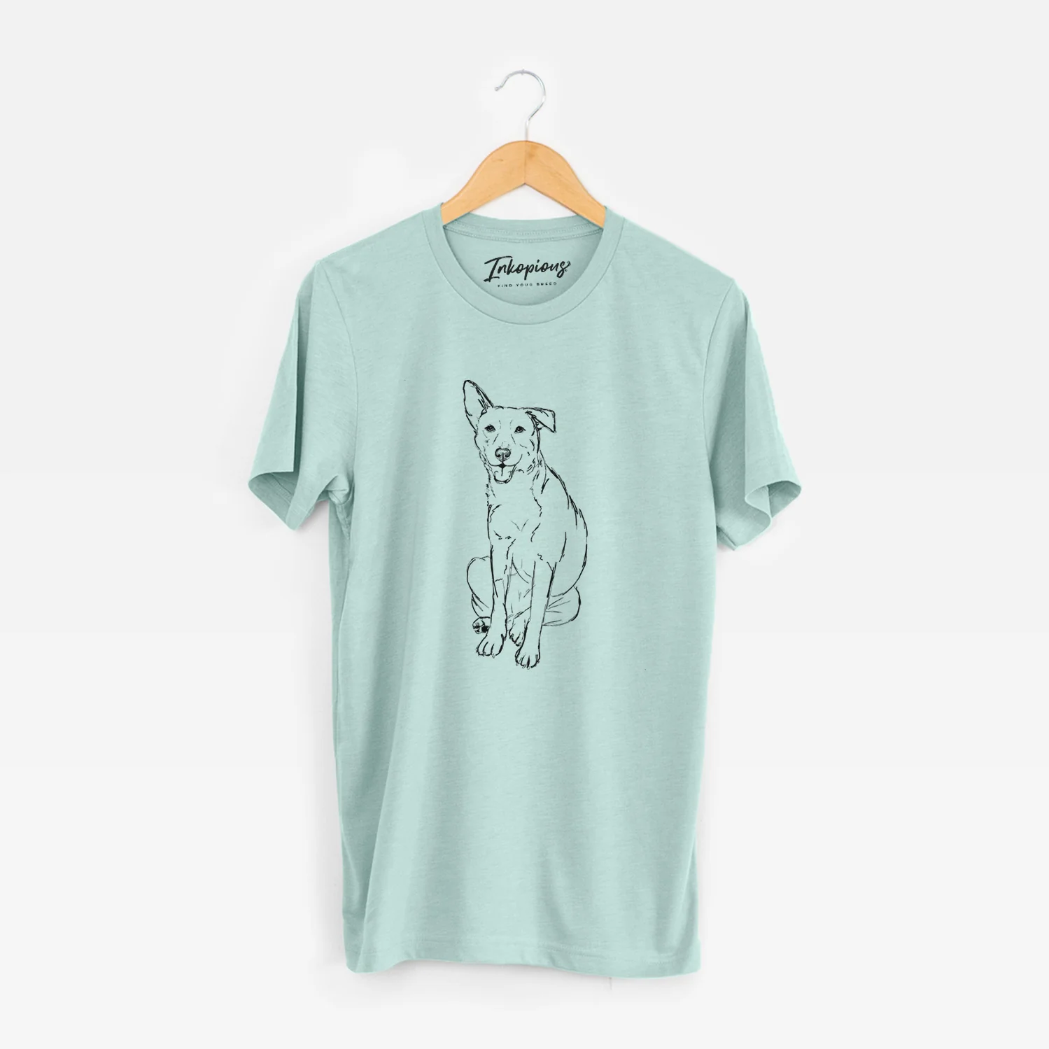 Doodled Mendel the Mixed Breed - Unisex Crewneck - Image 9