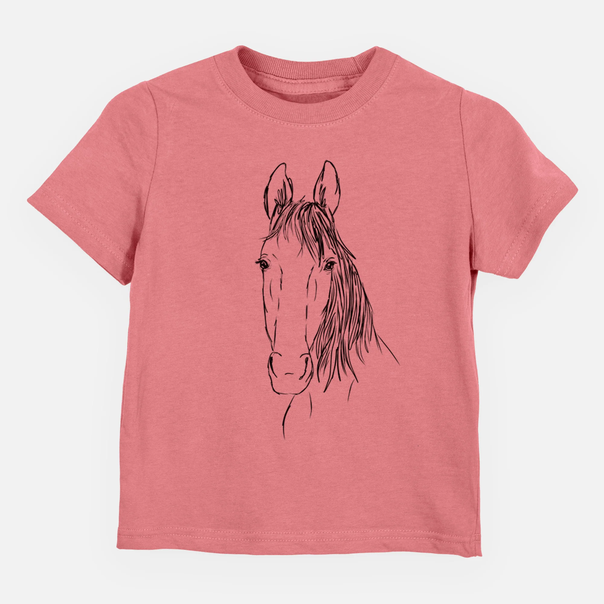 Doodled Socks Will Dew the American Standardbred Horse - Kids/Youth/Toddler Shirt - Image 6