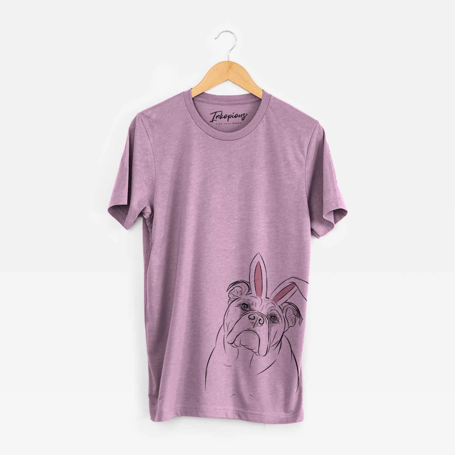 Easter Sir Louis the English Bulldog - Unisex Crewneck - Image 4