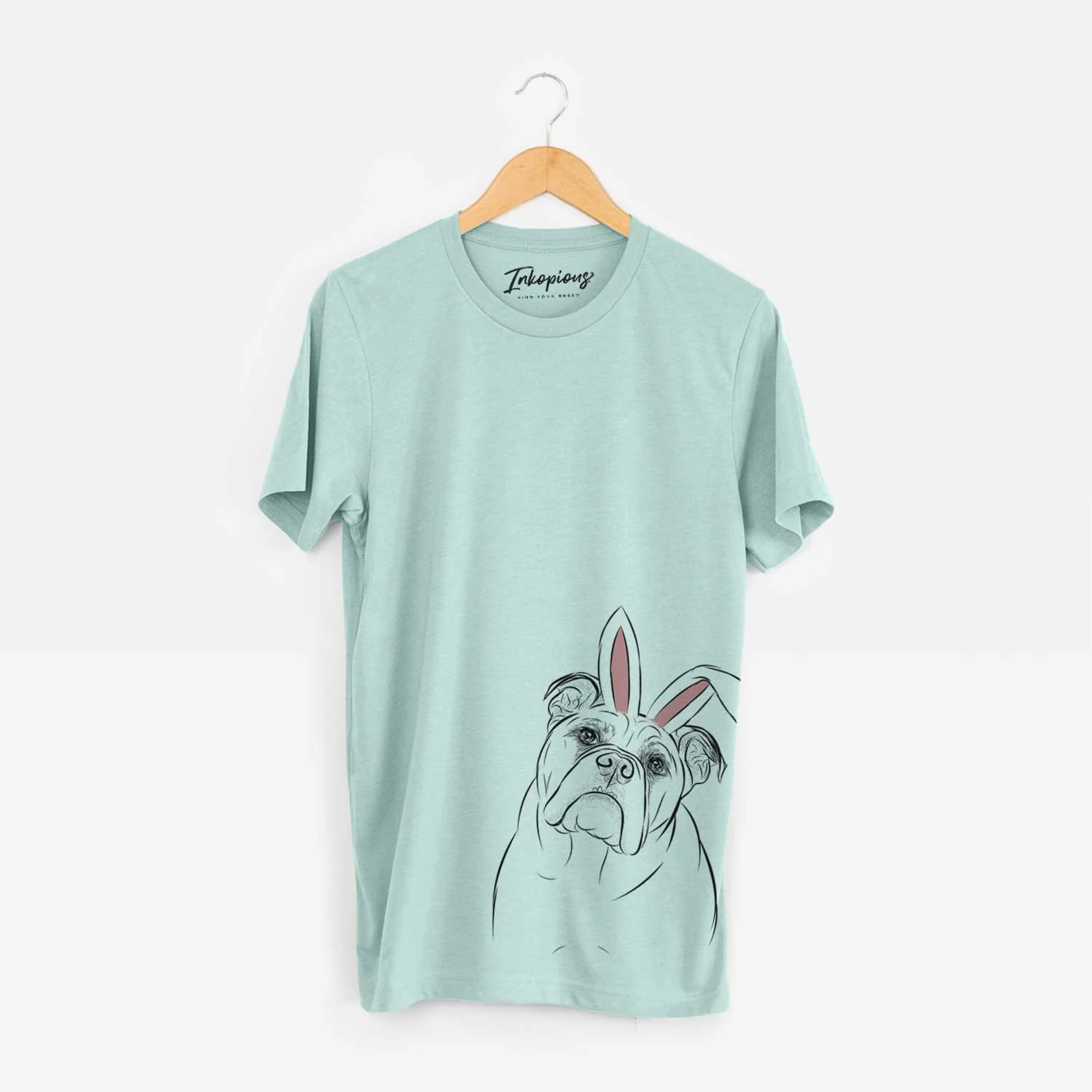 Easter Sir Louis the English Bulldog - Unisex Crewneck - Image 5