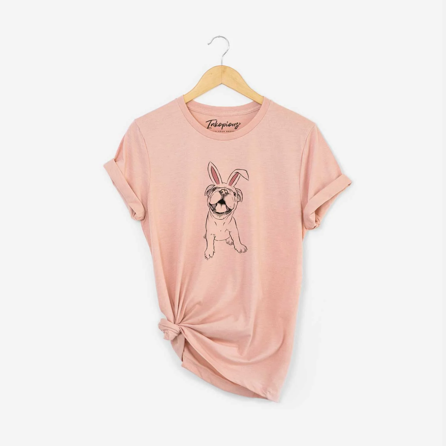 Easter Tyke the English Bulldog - Unisex Crewneck