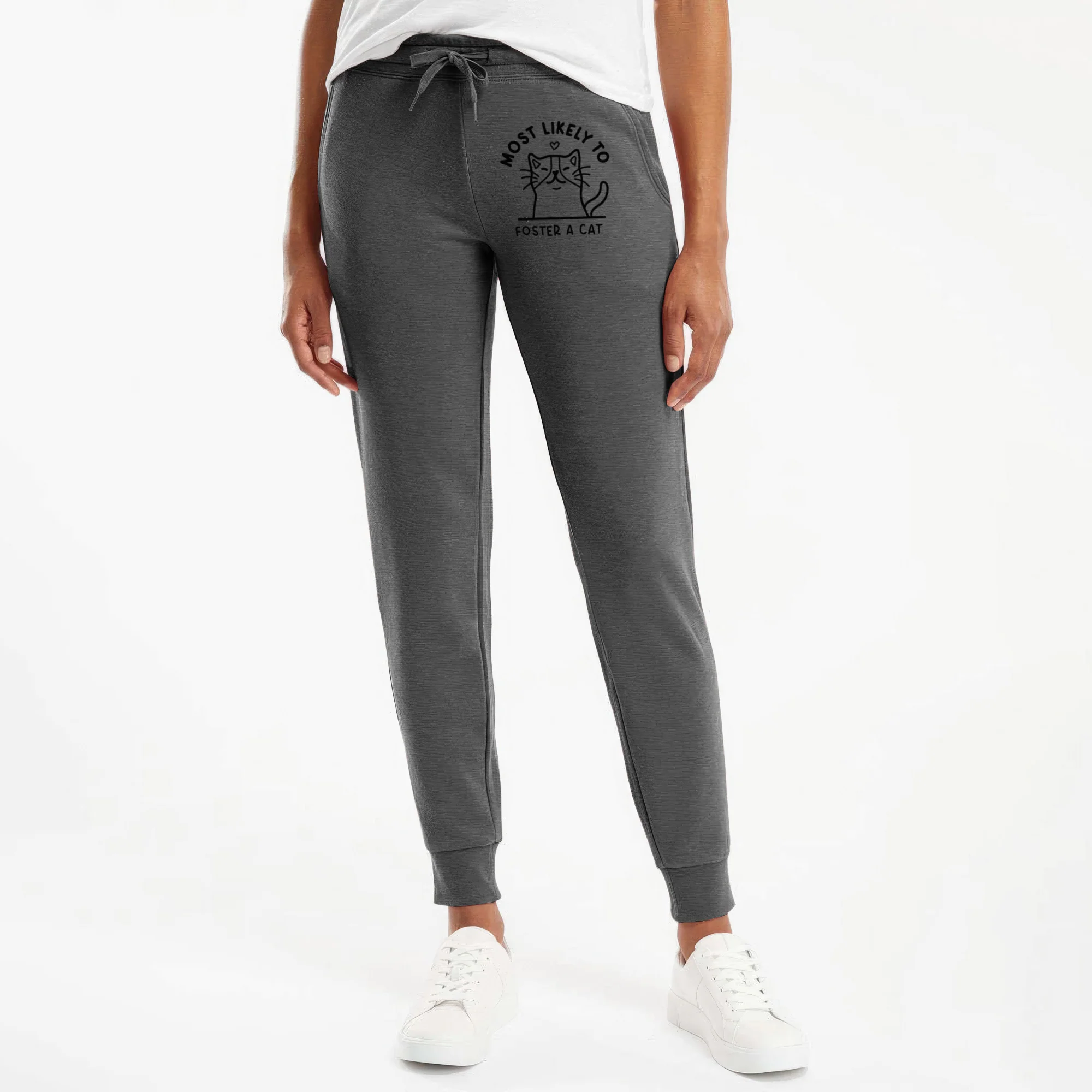 Most Likely to Foster a Cat - Women's Cali Wave Joggers - Image 7
