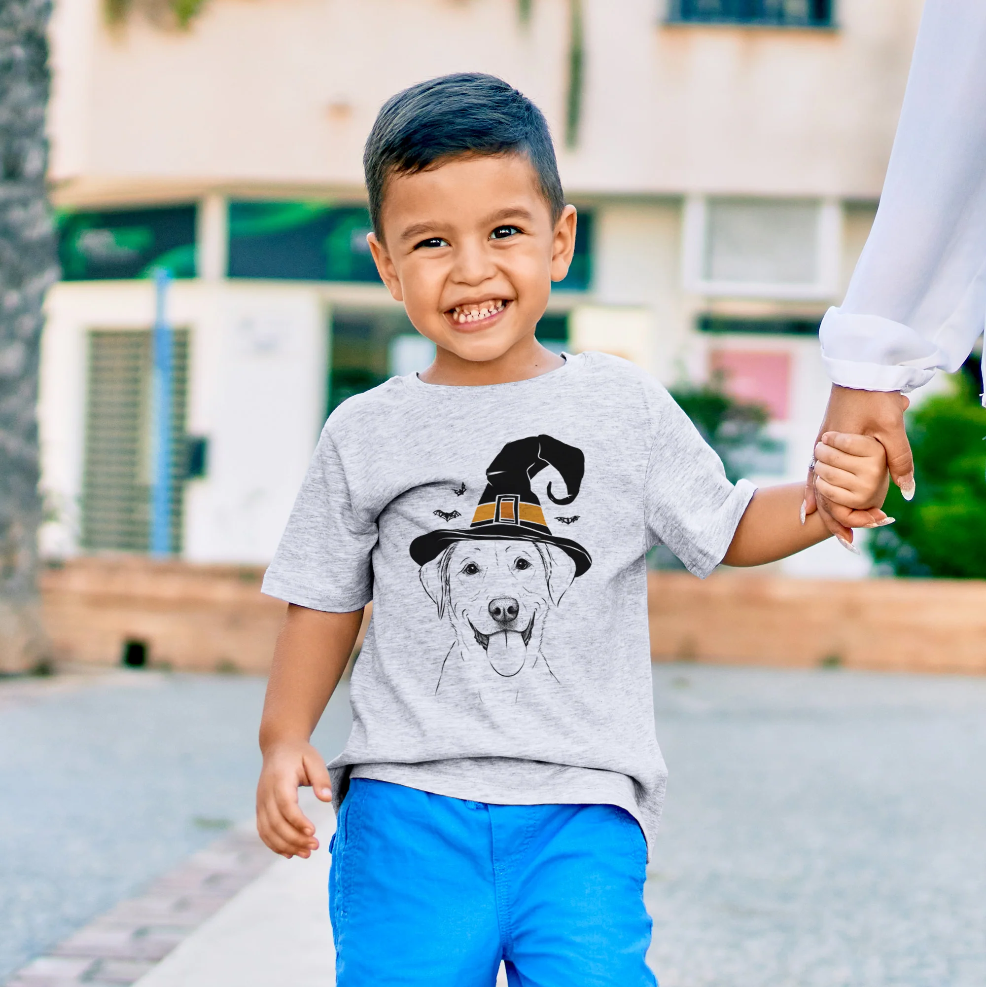Halloween Daisy the Labrador Retriever - Kids/Youth/Toddler Shirt - Image 3
