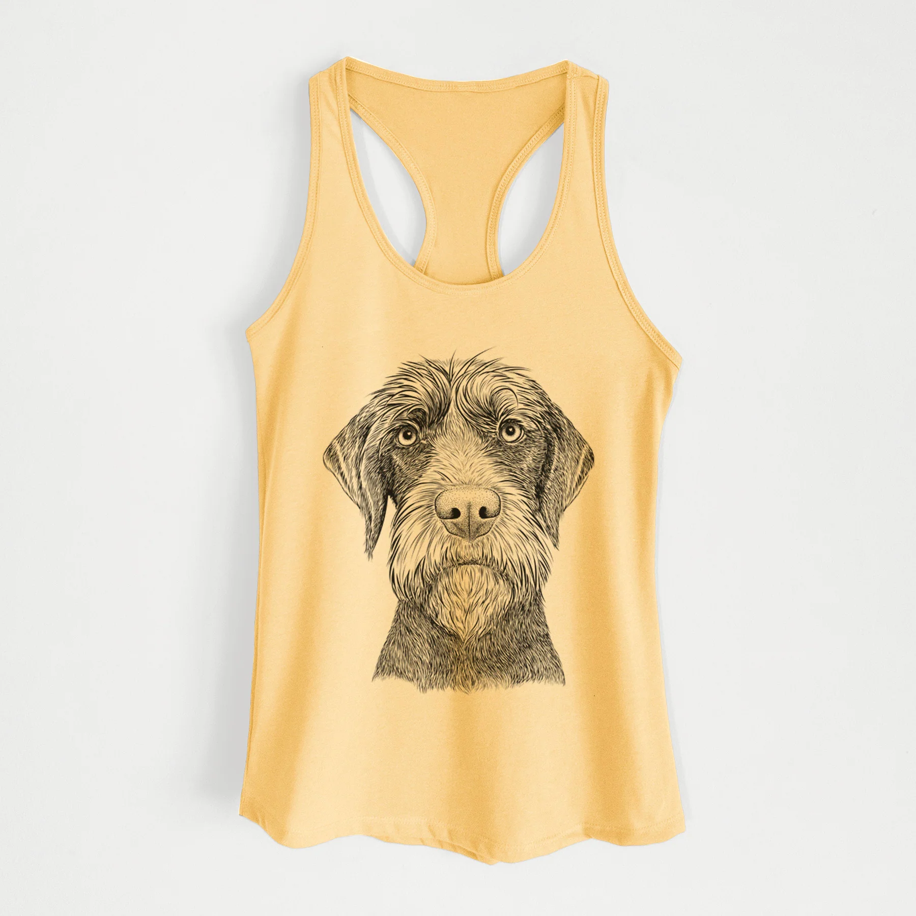 Oakley the Pudelpointer - Women's Racerback Tanktop - Image 4