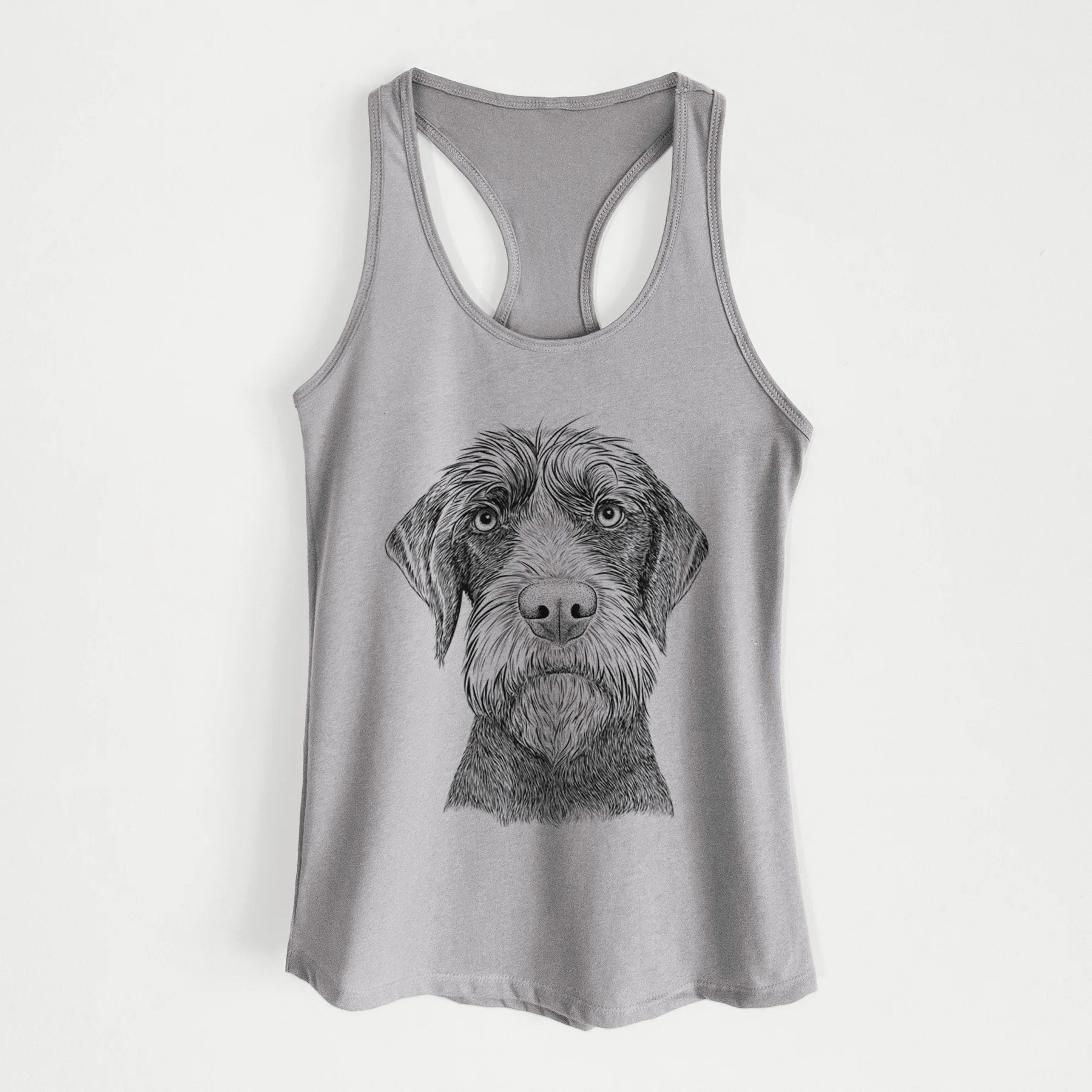 Oakley the Pudelpointer - Women's Racerback Tanktop - Image 5