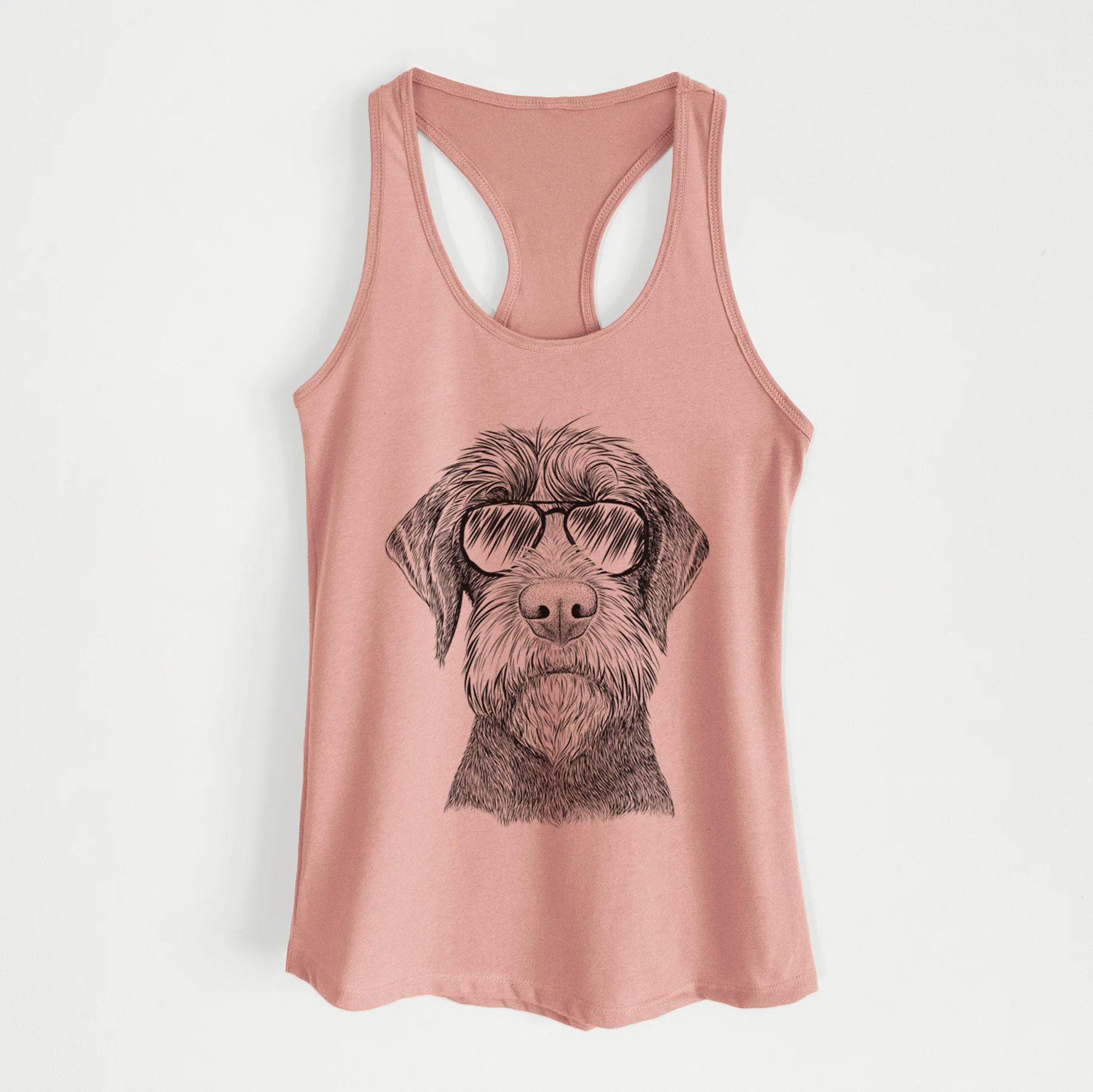 Oakley the Pudelpointer - Women's Racerback Tanktop - Image 8