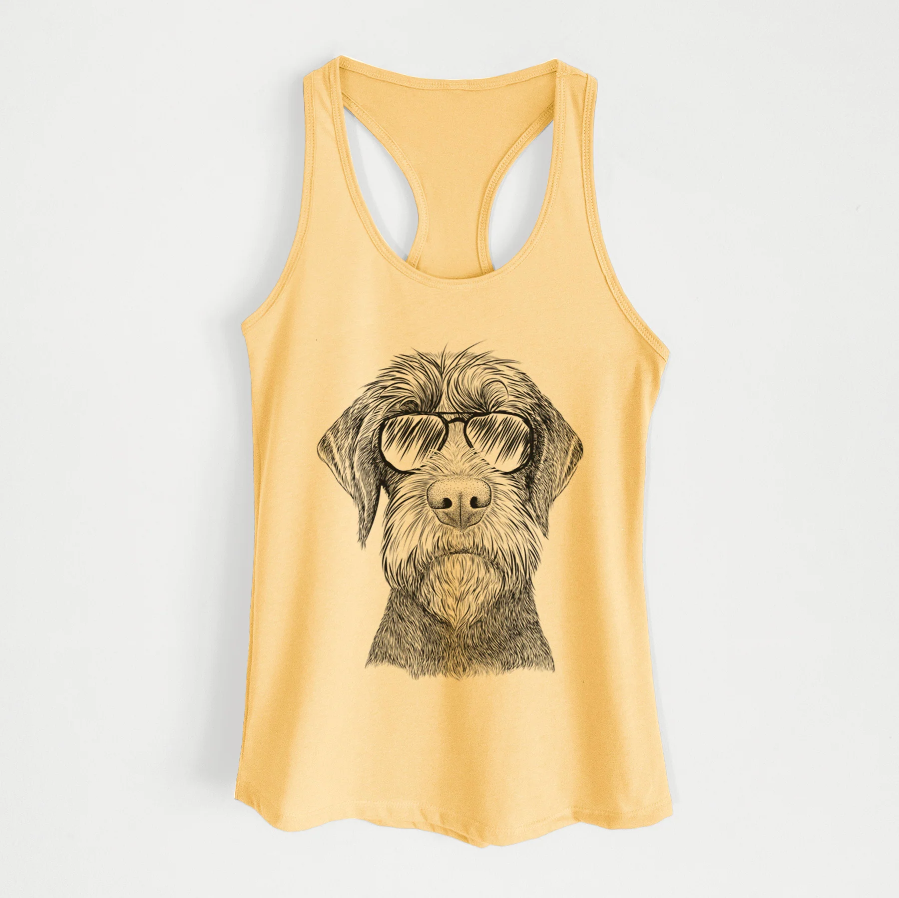 Oakley the Pudelpointer - Women's Racerback Tanktop - Image 9