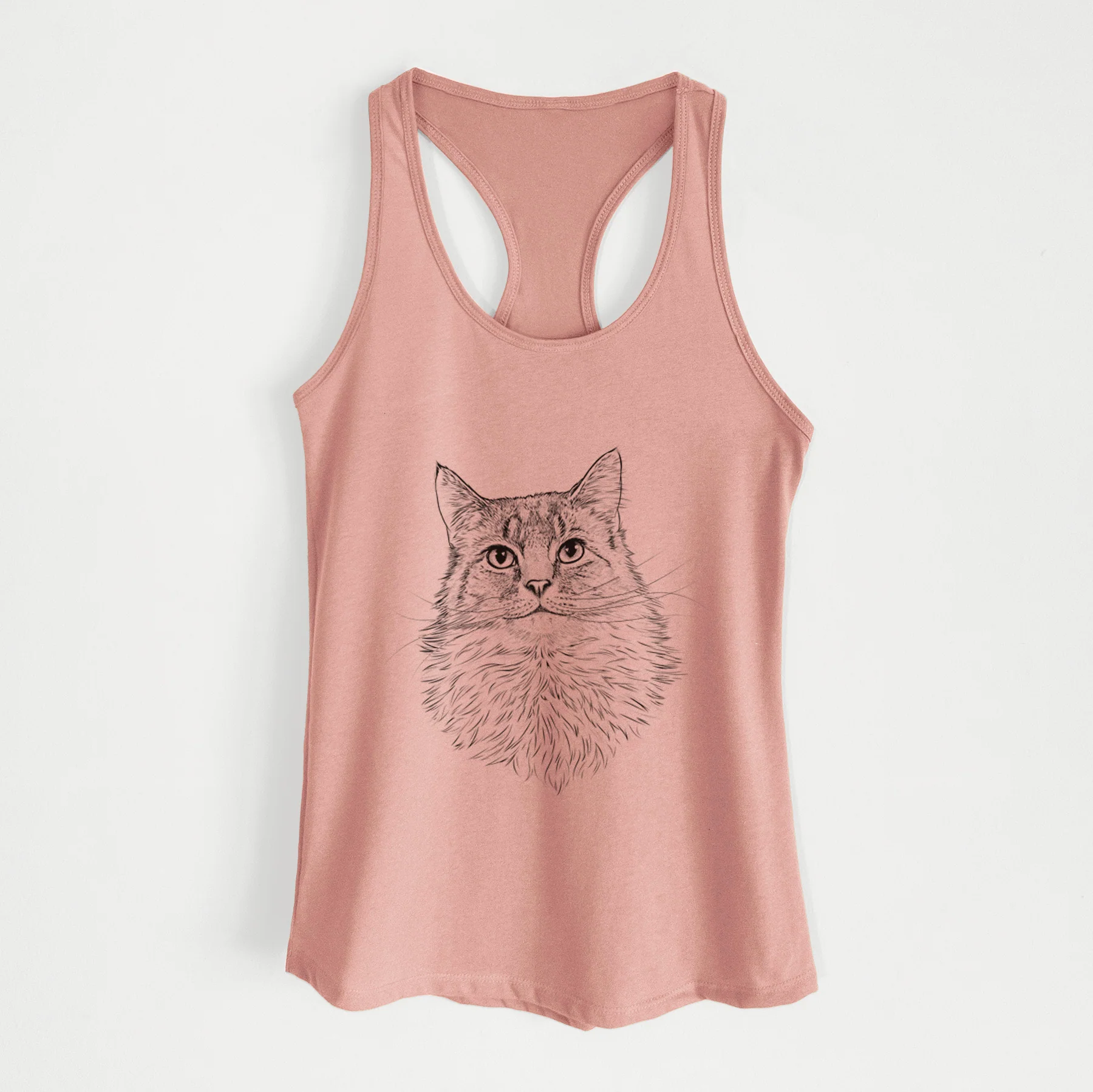 Olive the Cat - Women's Racerback Tanktop - Image 3