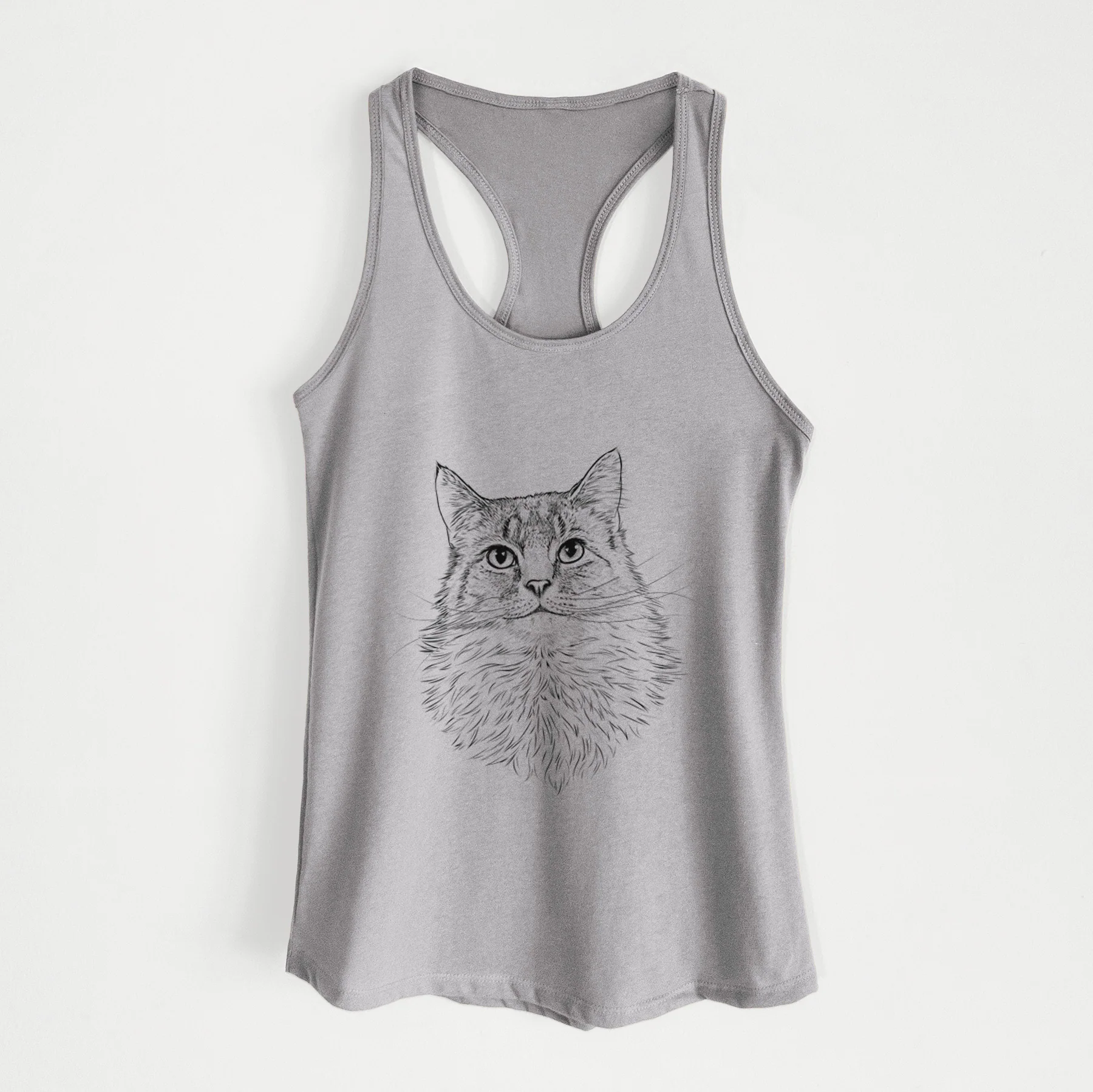 Olive the Cat - Women's Racerback Tanktop - Image 5