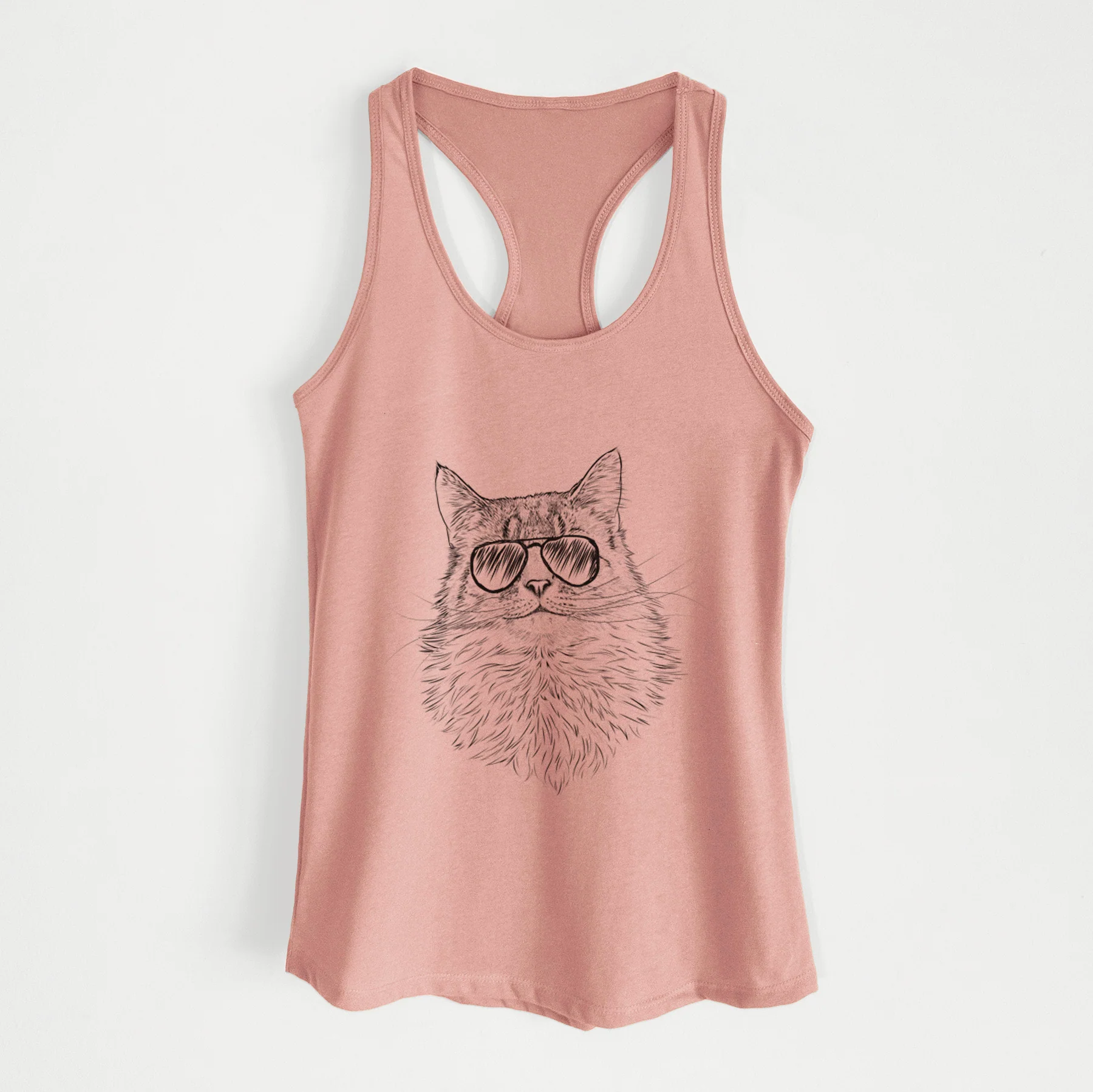 Olive the Cat - Women's Racerback Tanktop - Image 8