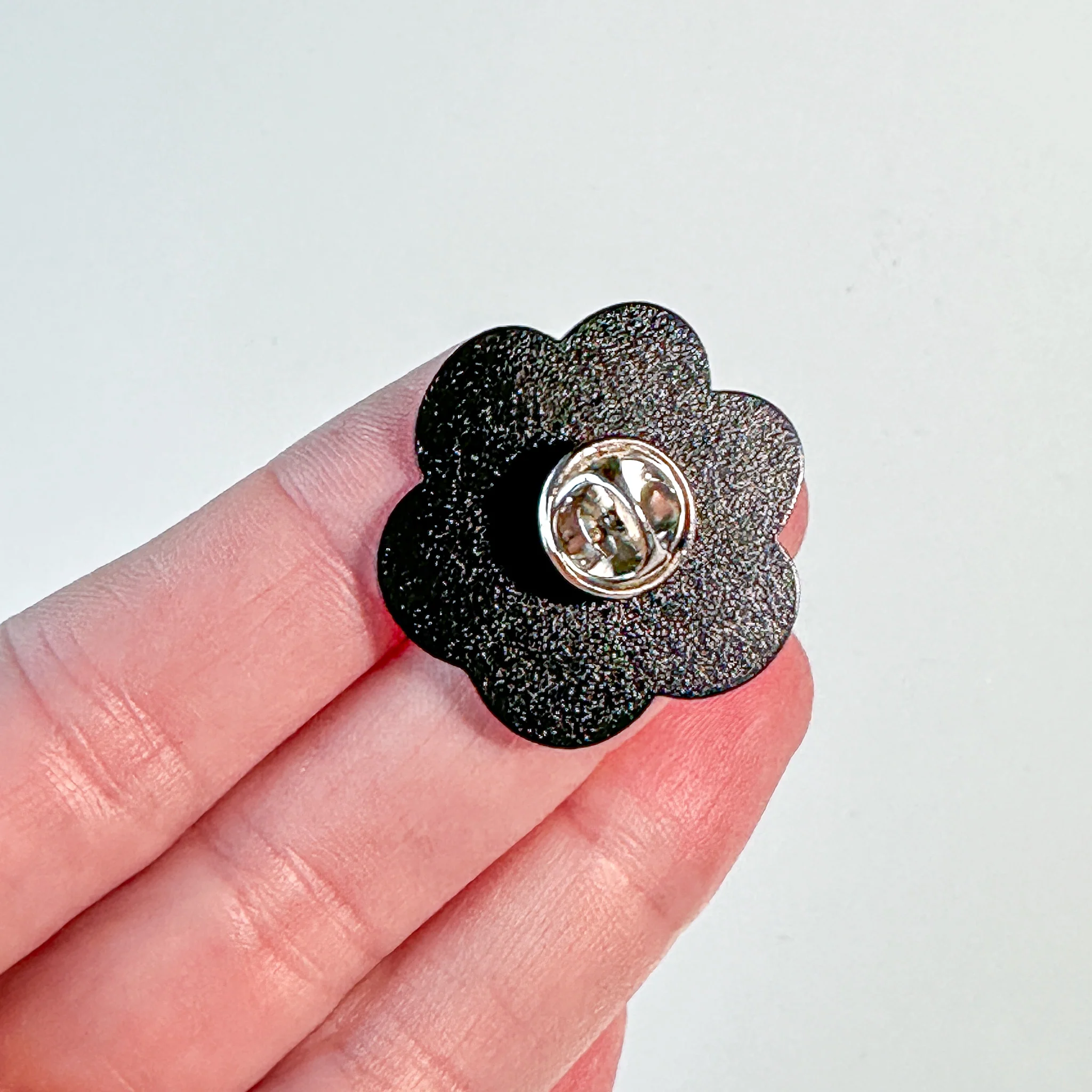 Pink Paw Enamel Pin - Image 3