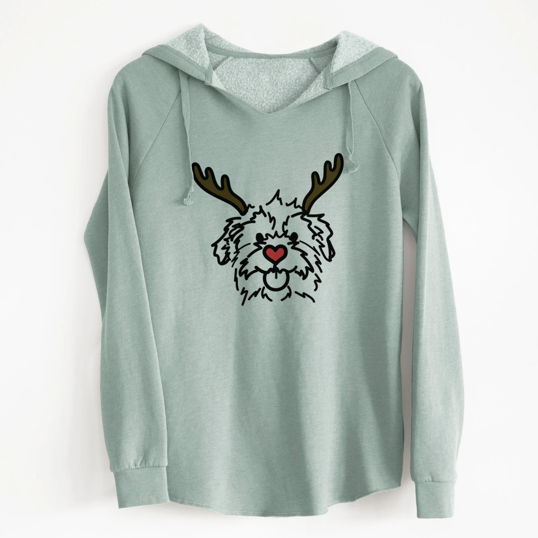 Red Nose Mixed Breed - Bea - Cali Wave Hooded Sweatshirt - Image 6