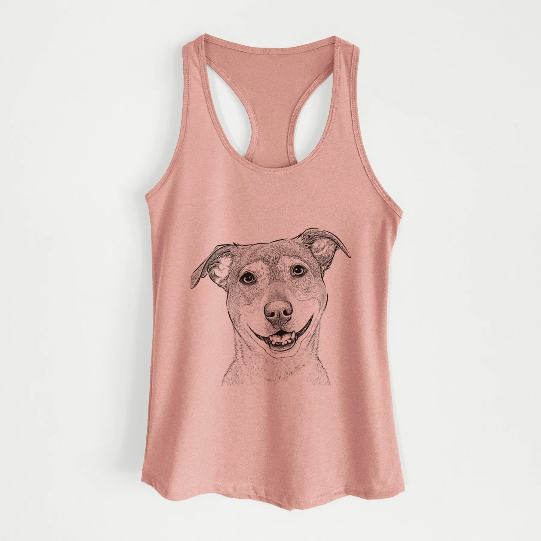 Reese the Mountain Cur - Women's Racerback Tanktop - Image 3