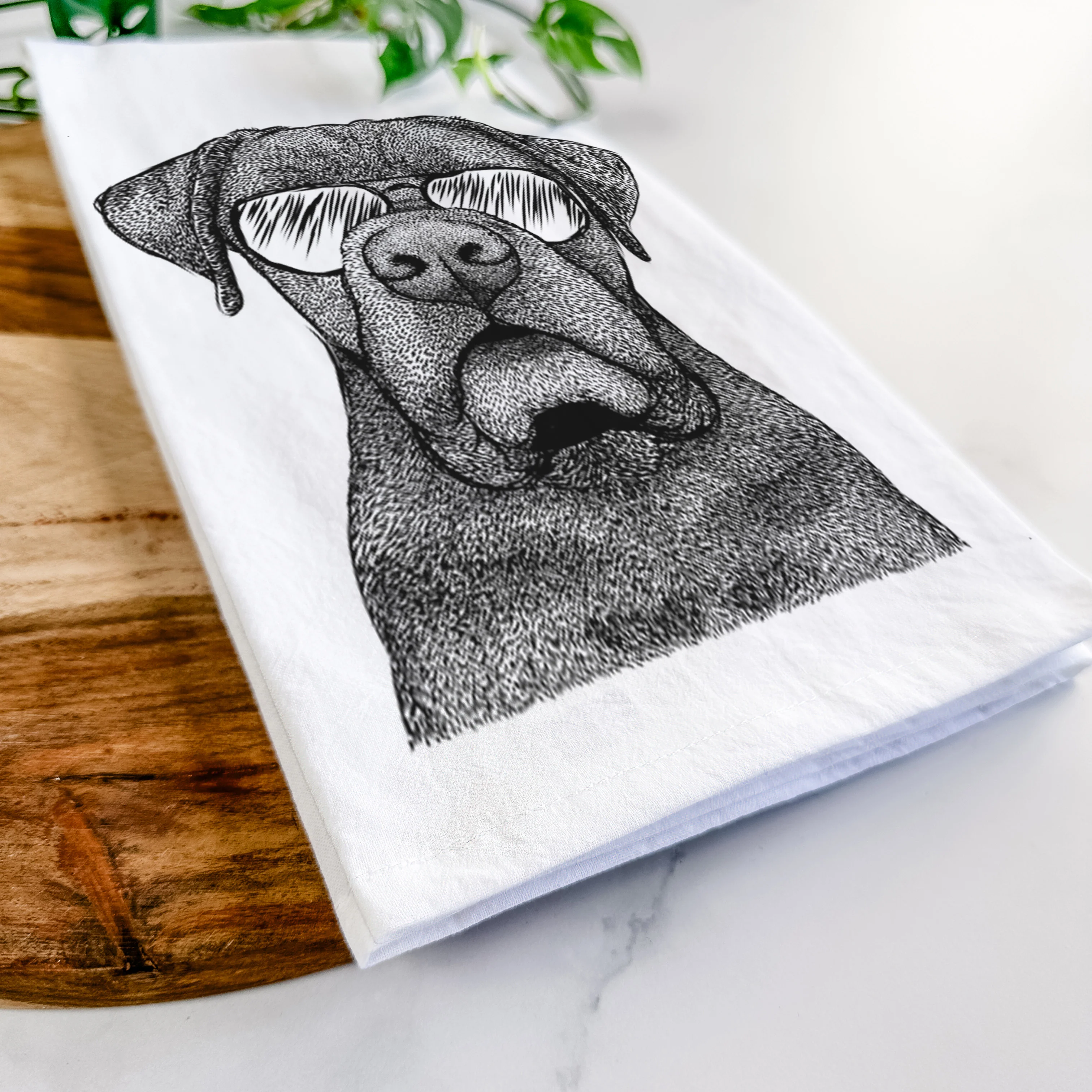 Rocco the Cane Corso Tea Towel - Image 6