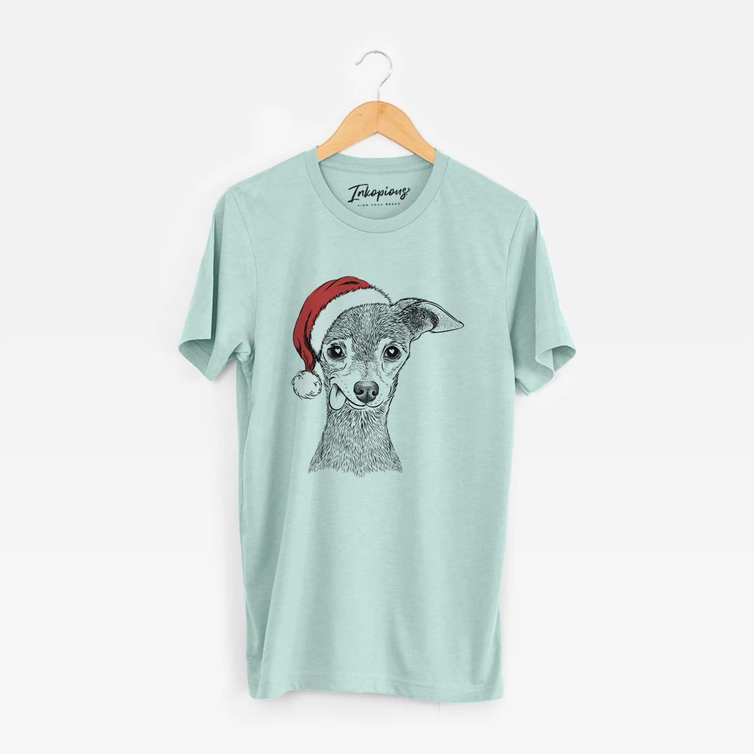 Santa Bebe the Chihuahua - Unisex Crewneck - Image 8