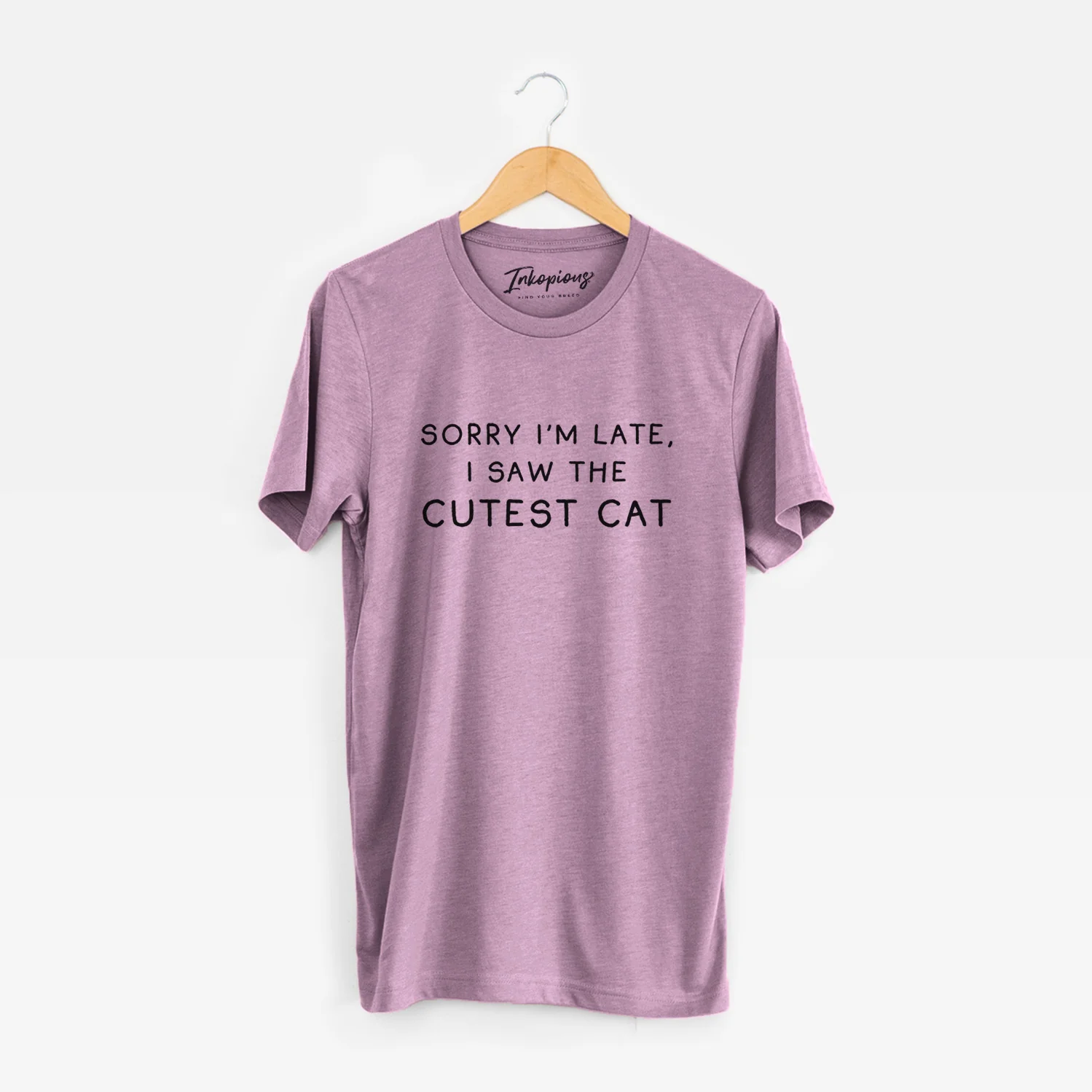 Sorry I'm Late, I Saw the Cutest Cat - Unisex Crewneck - Image 4