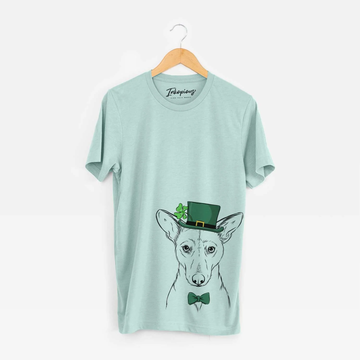 St. Patrick's Buff the Dorgi - Unisex Crewneck - Image 4