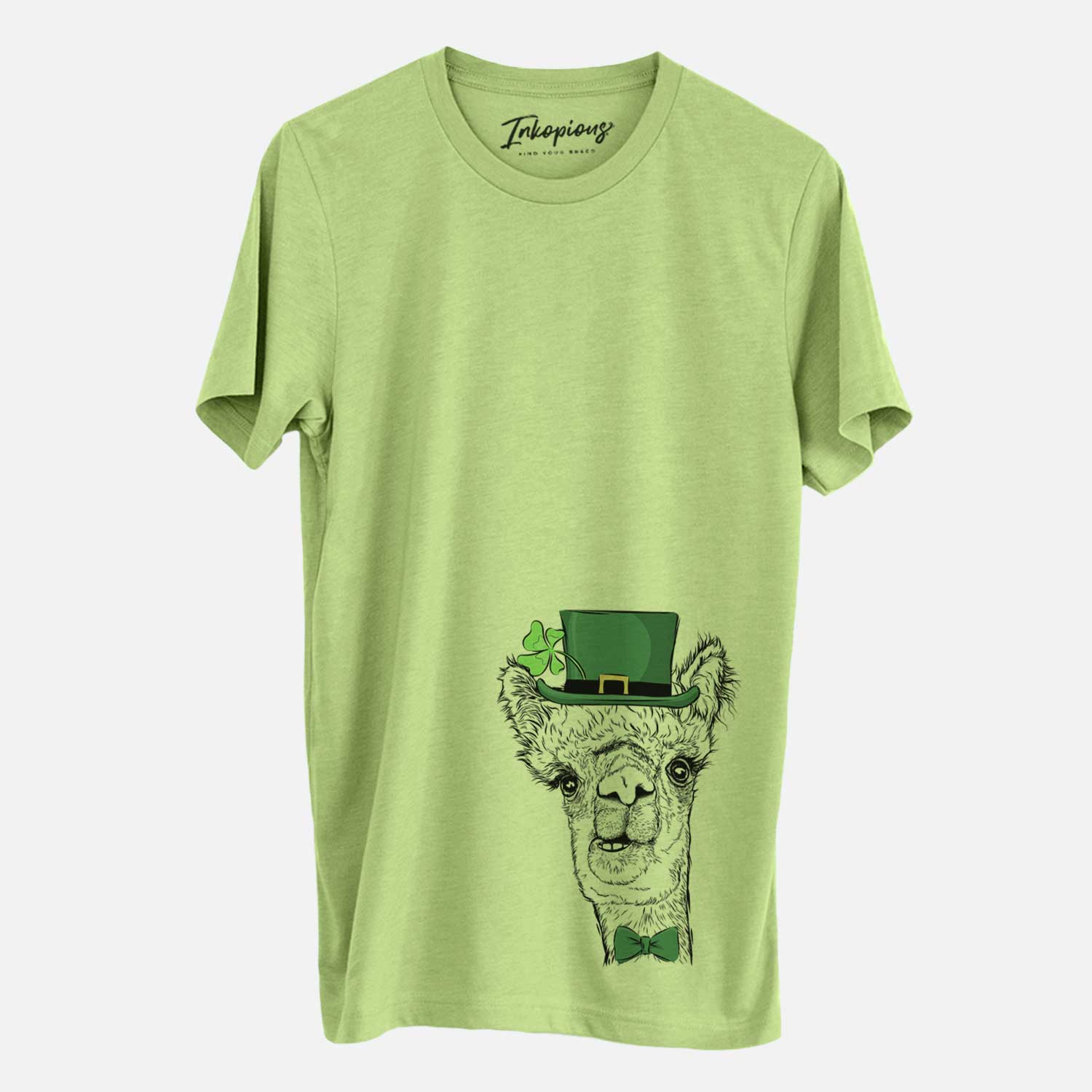 St. Patrick's Henry the Alpaca - Unisex Crewneck - Image 3