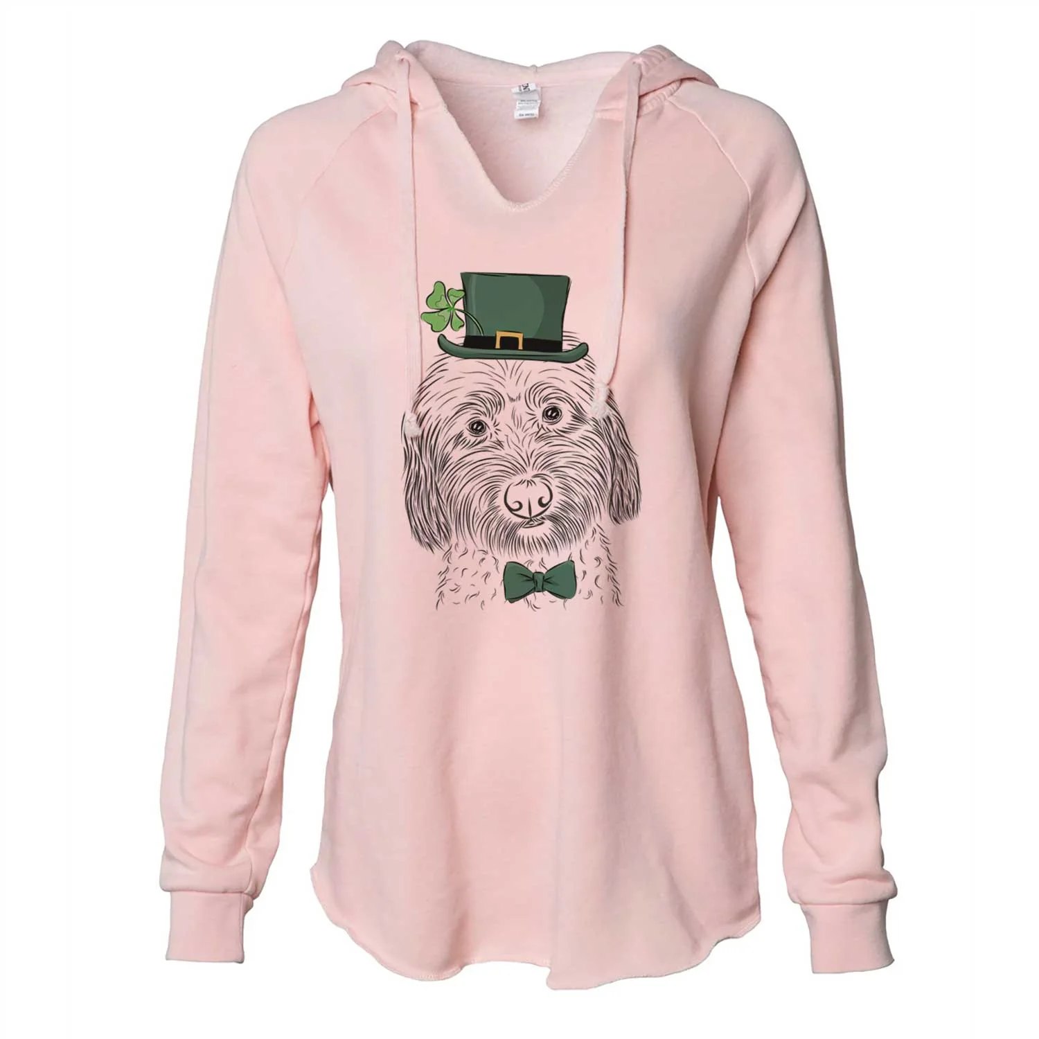 St. Patrick's Niles the Soft Coated Wheaten Terrier - Cali Wave Hooded Sweatshirt - Image 4
