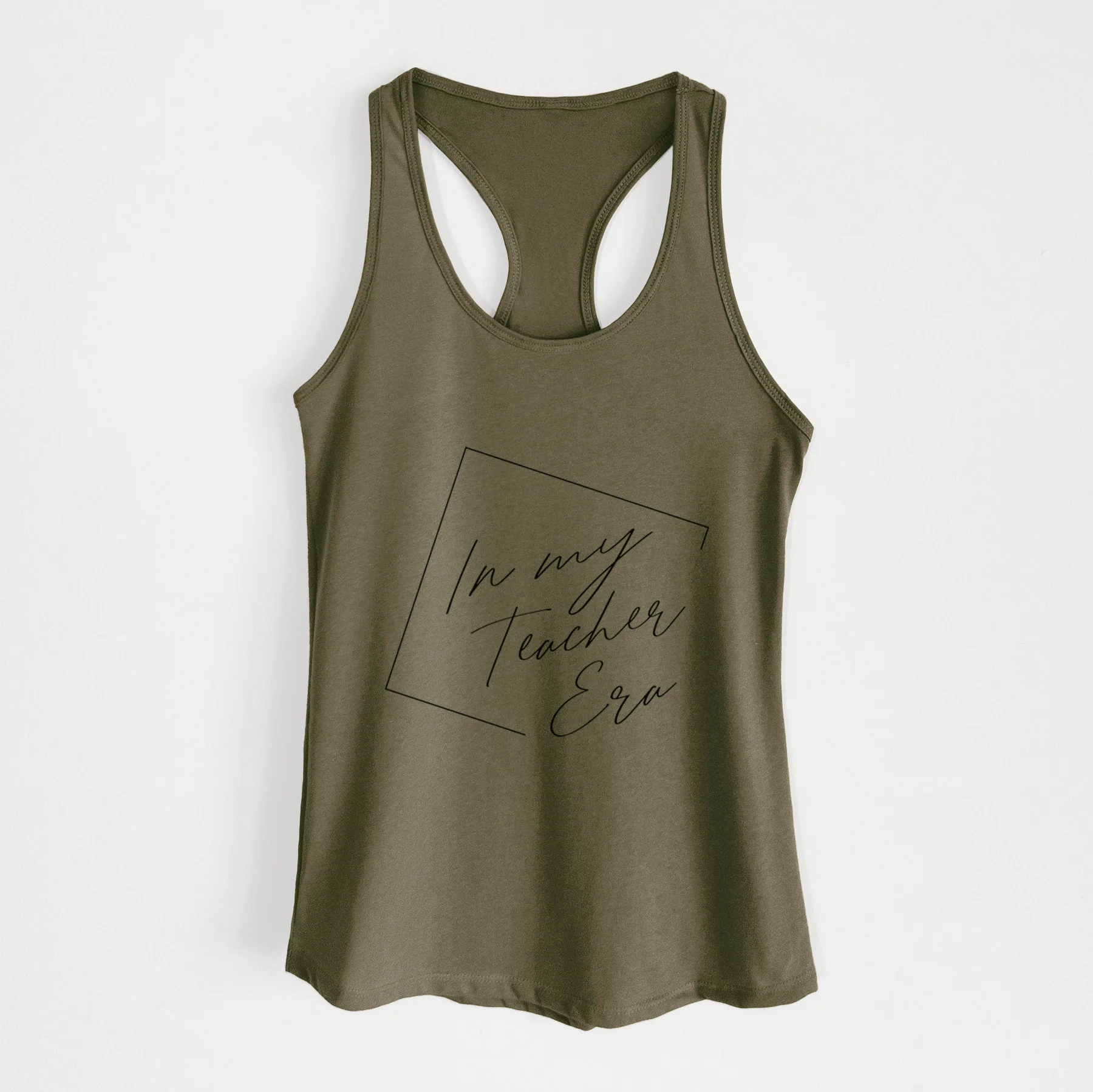 In My Teacher Era - Women's Racerback Tanktop - Image 5