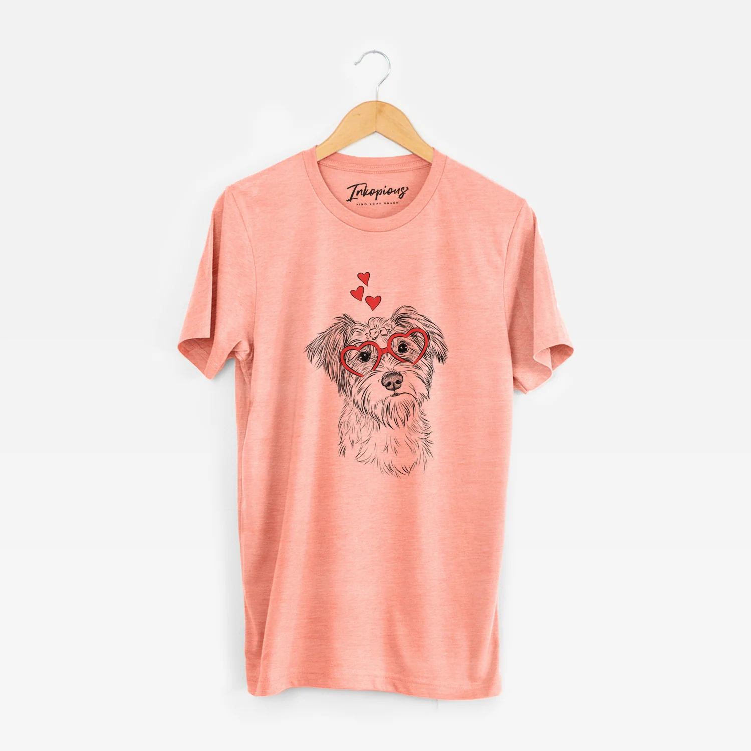 Valentine Birdee the Schnauzer Mix - Unisex Crewneck - Image 7