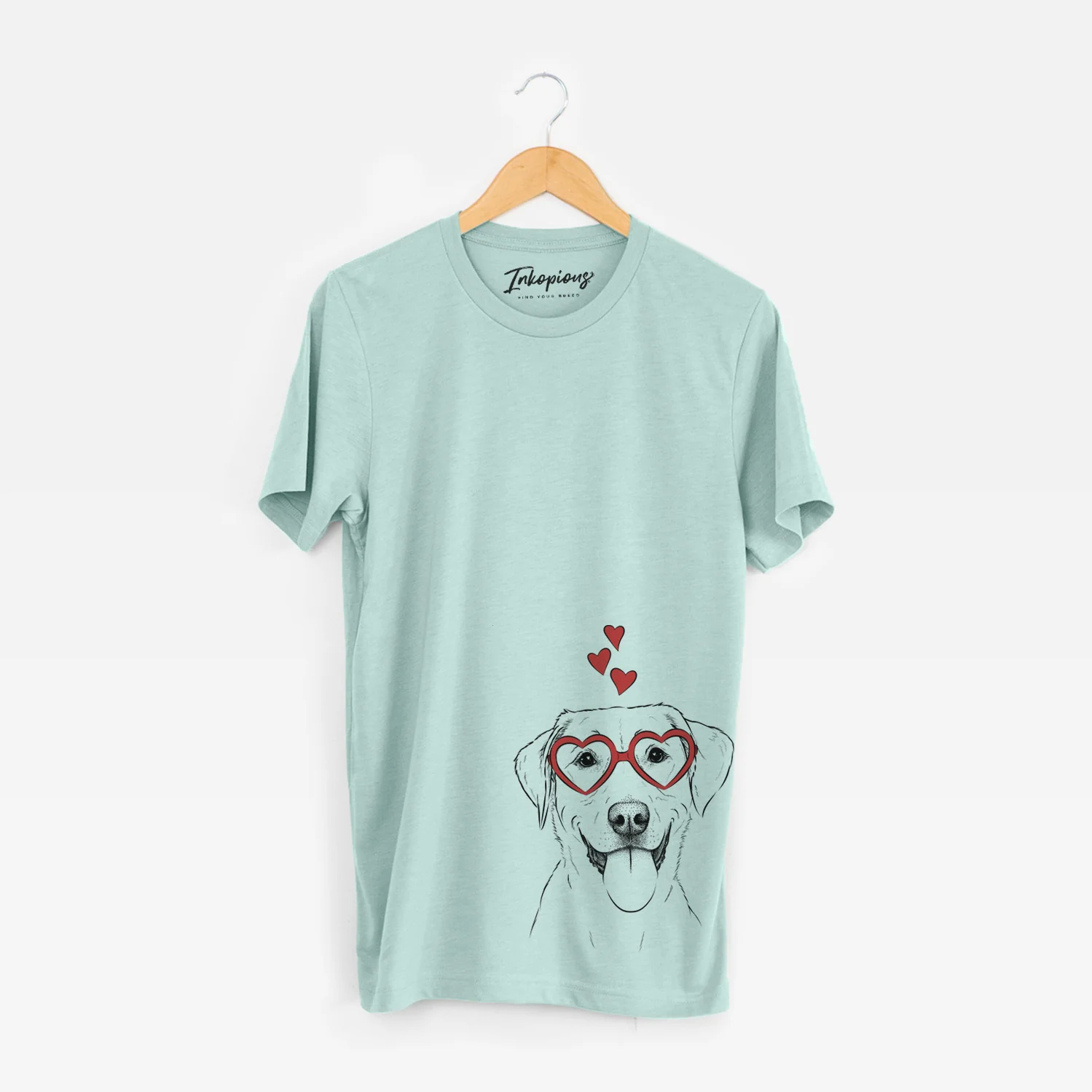 Valentine Daisy the Labrador Retriever - Unisex Crewneck - Image 5